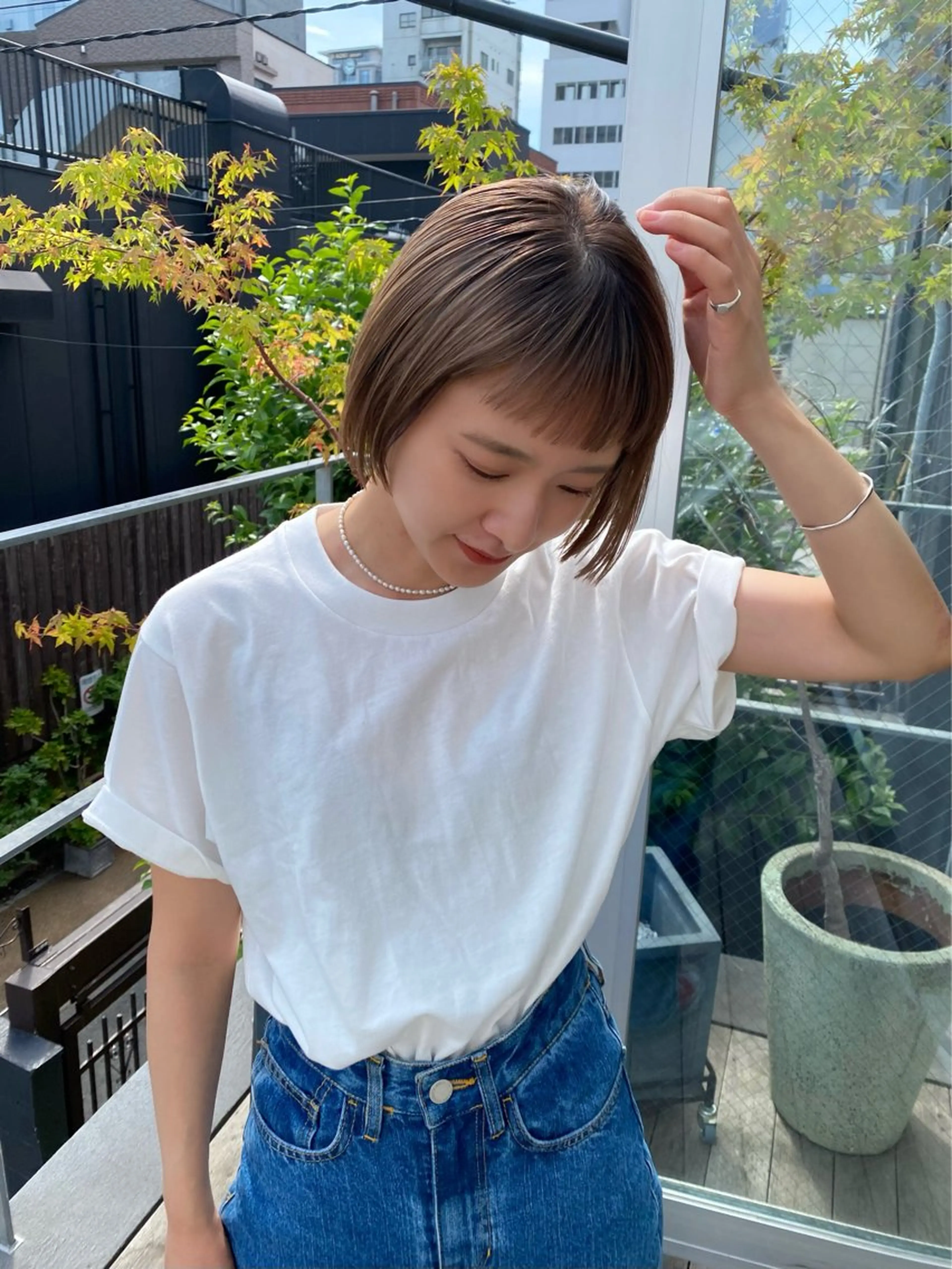 ショート カラー ショートボブ ボブ ショートヘア カット ヘアカラー トリートメント 似合わせカット レイヤーボブウルフのヘアスタイル