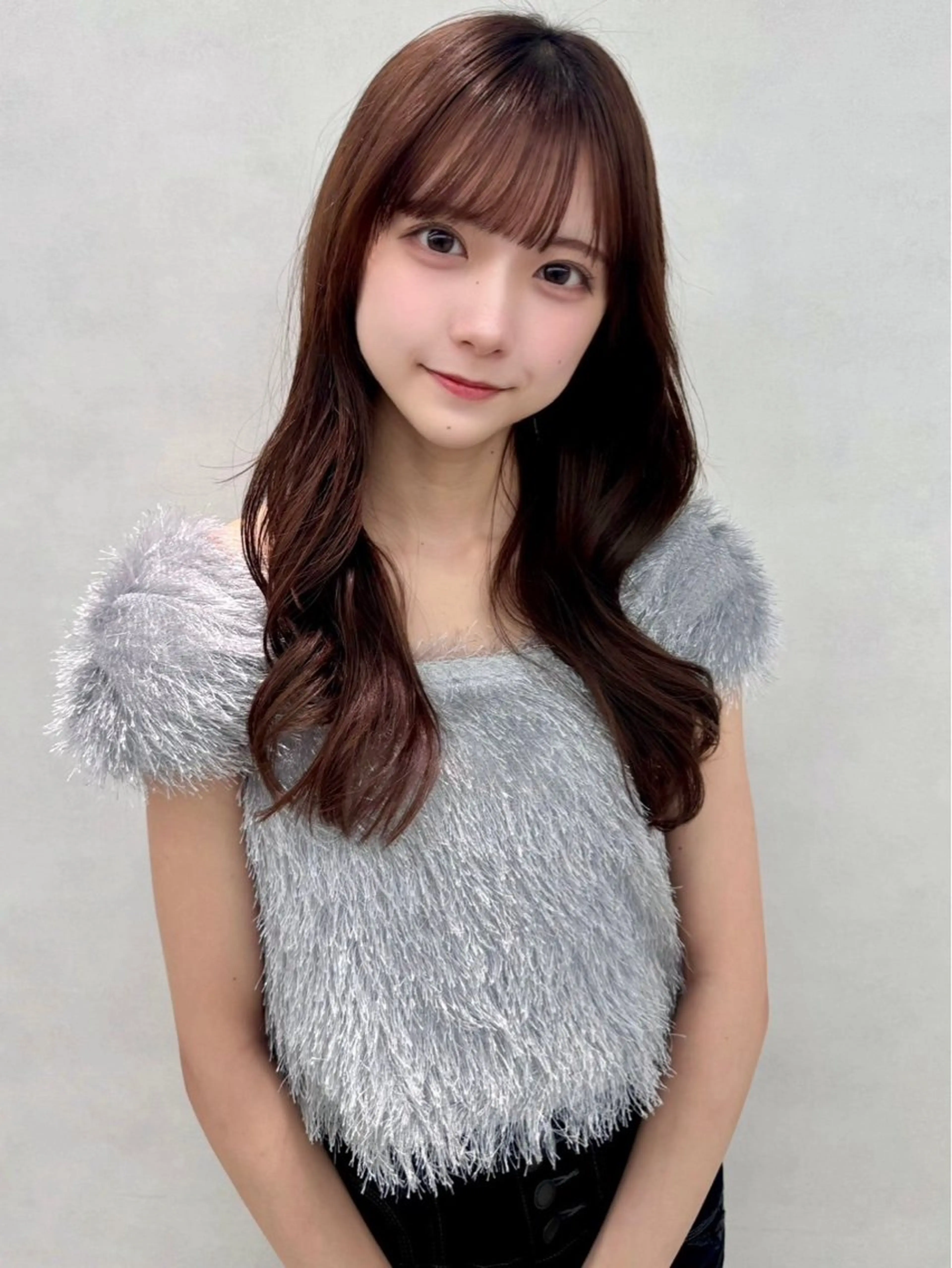 セミロング カット 縮毛矯正 🇰🇷韓国ヘア🤍 副店長/栗田のヘアスタイル