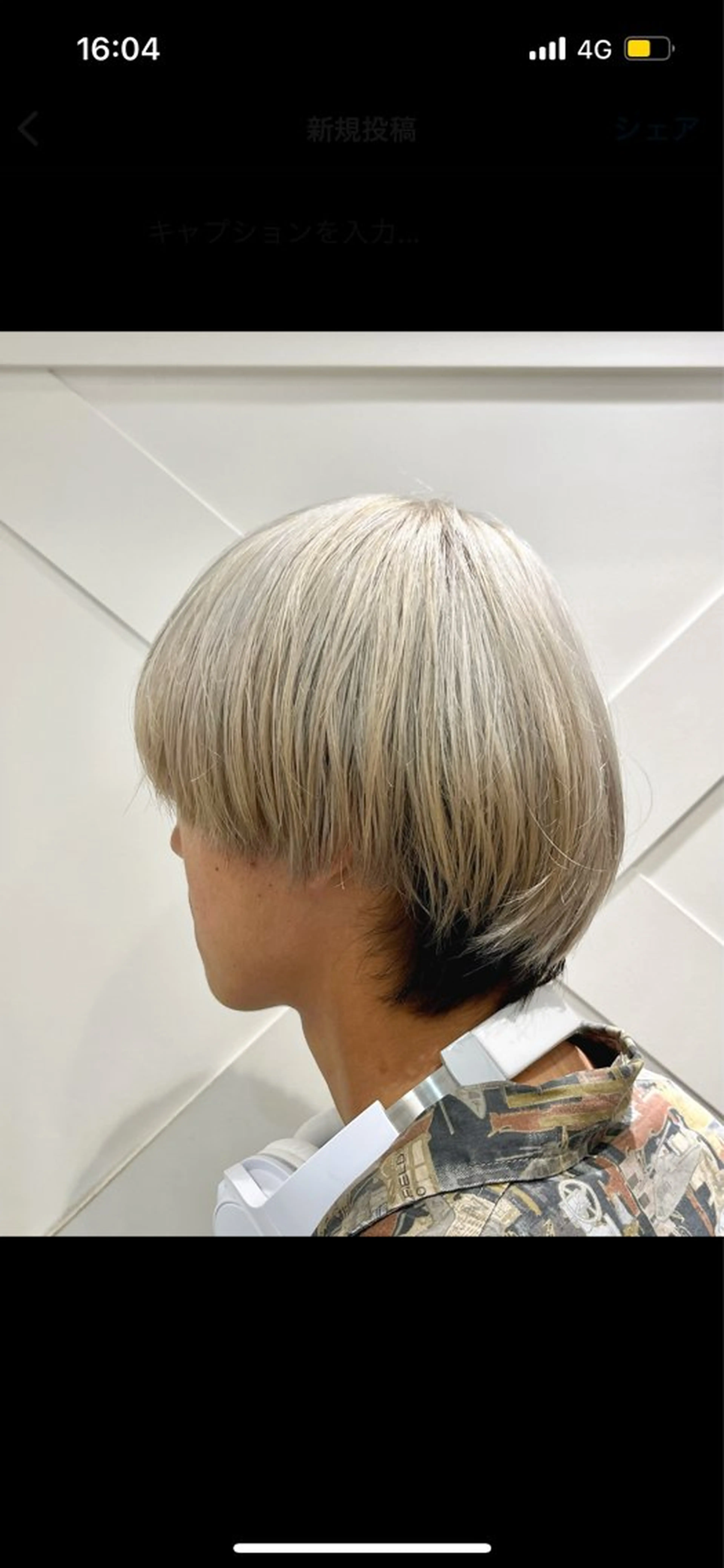 ショート 🫧ハイトーン個性髪 🫧マヤのヘアスタイル