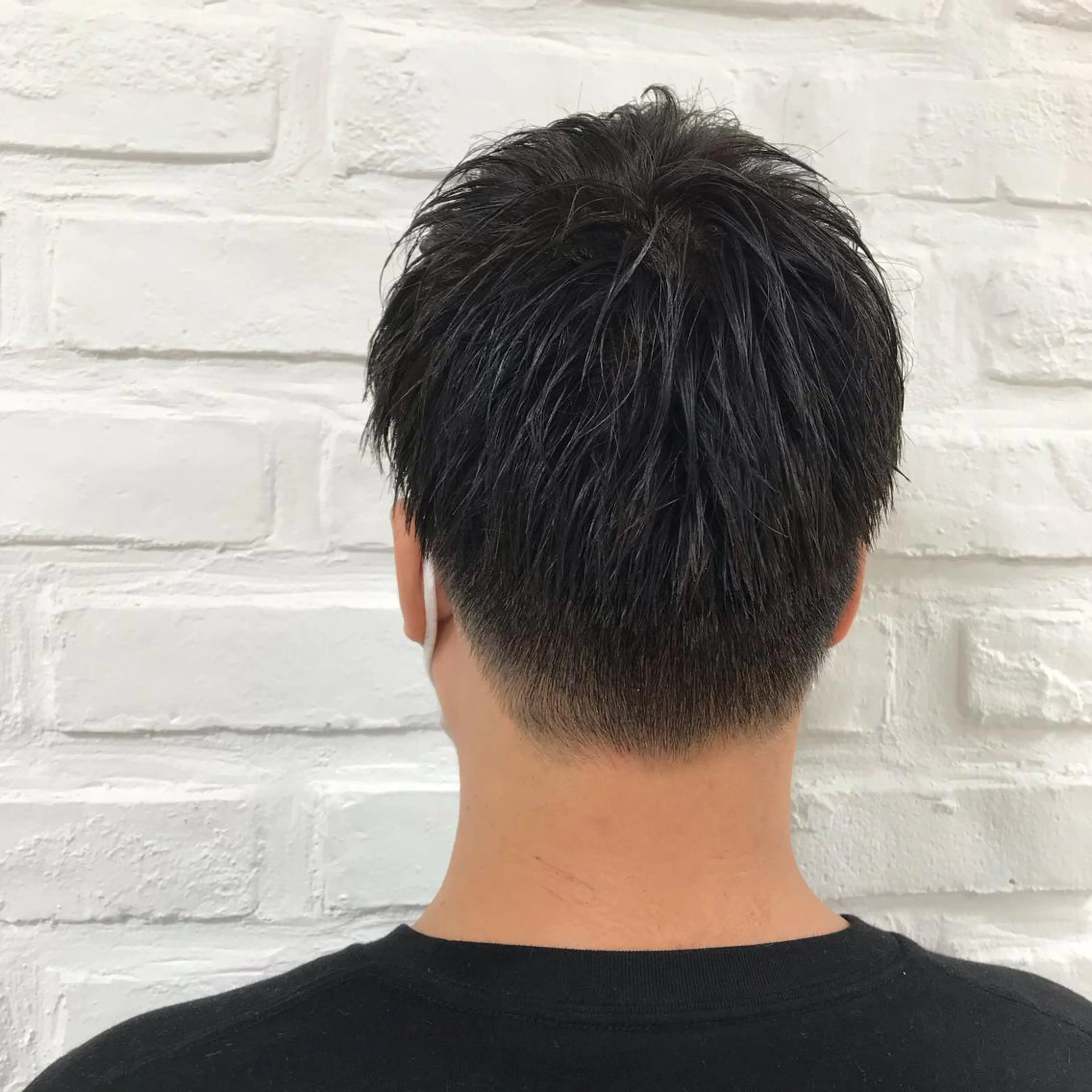 ショート カラー メンズ ツーブロック 刈り上げ 透明感カラー グレージュ イルミナカラー カット ヘアカラー トリートメント 暖色カラー💜 中山由梨のヘアスタイル