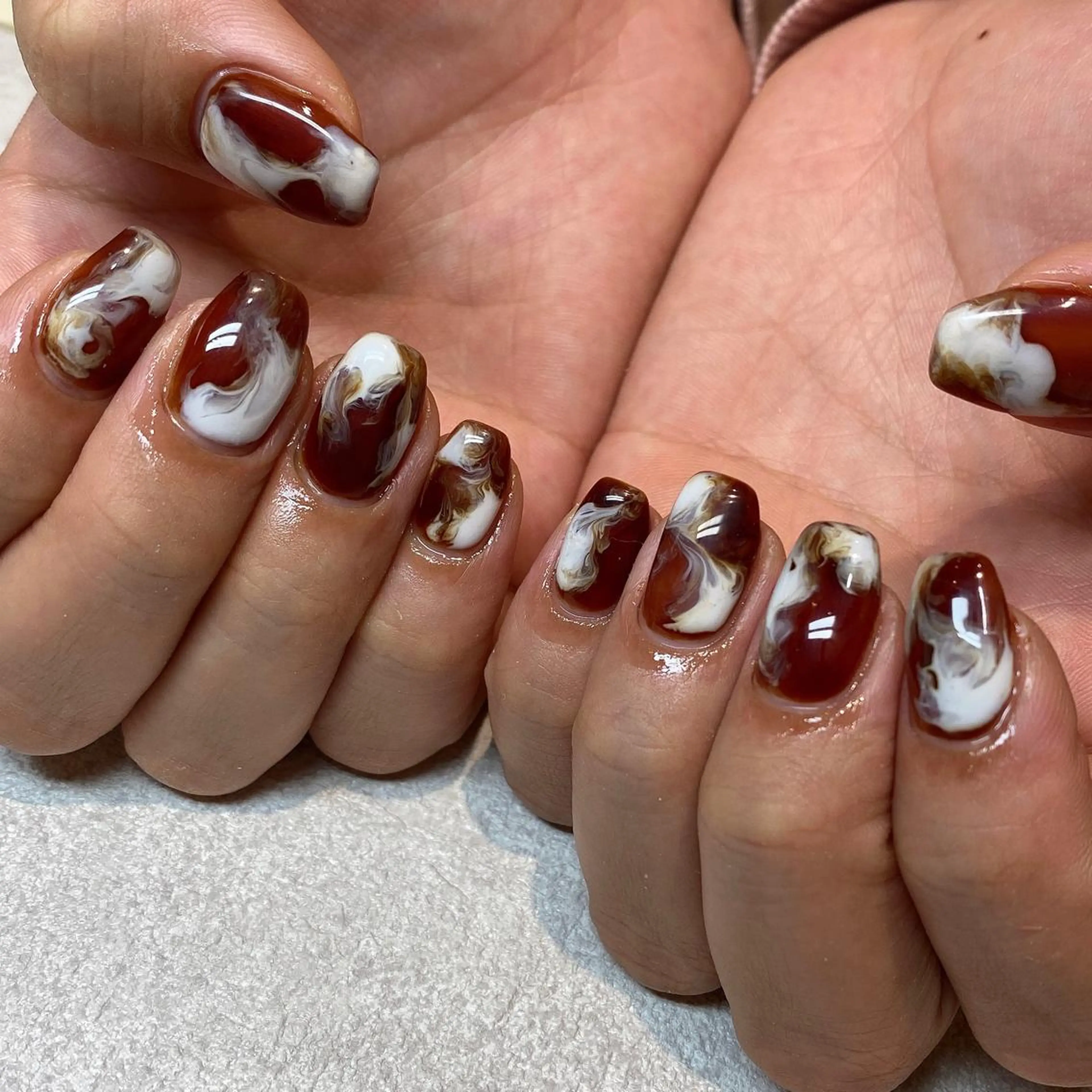 ネイル among アマン所属・lecoa_ kana／amongのネイルデザイン