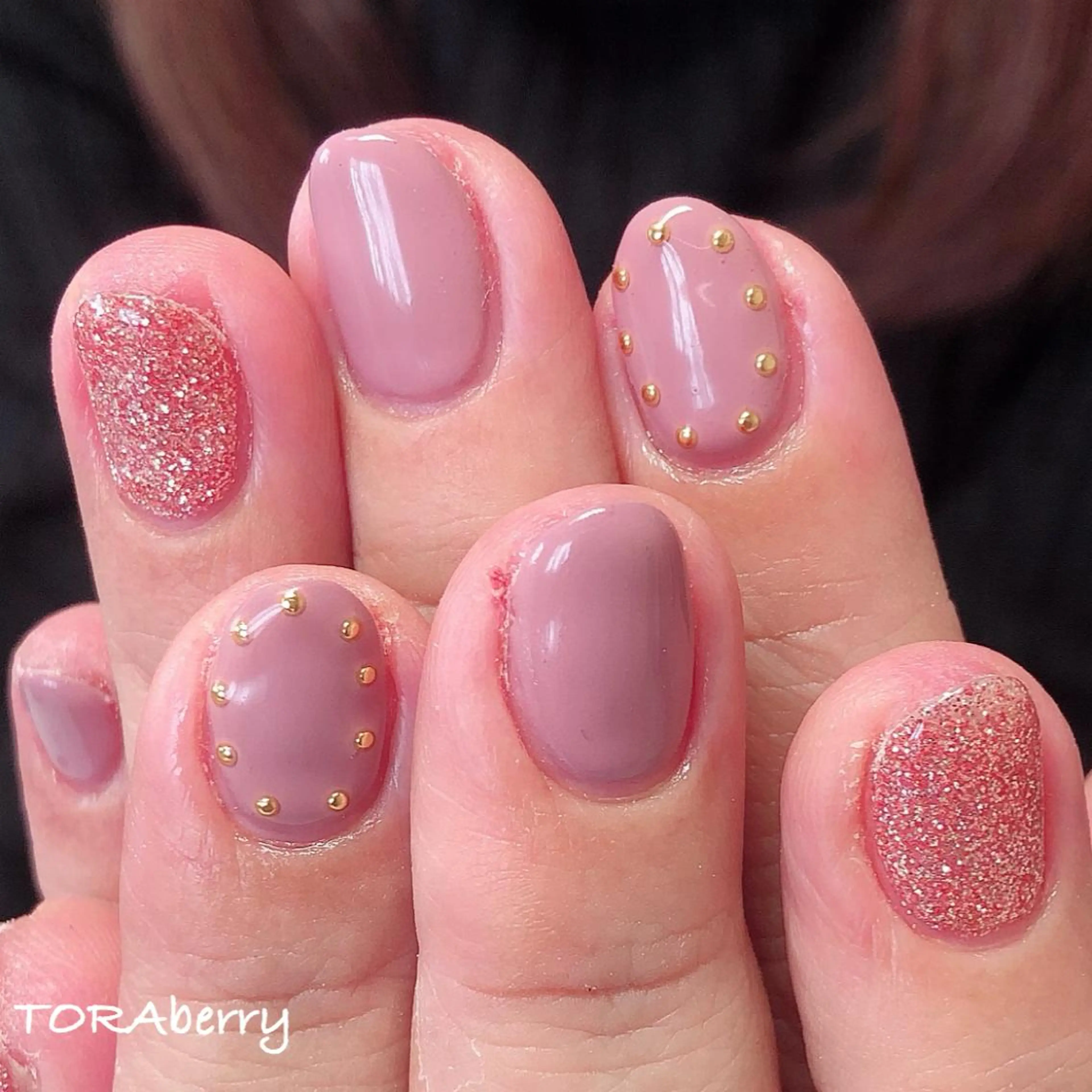 ネイル ワンカラーネイル ハンドネイル ネイリスト なつみのネイルデザイン