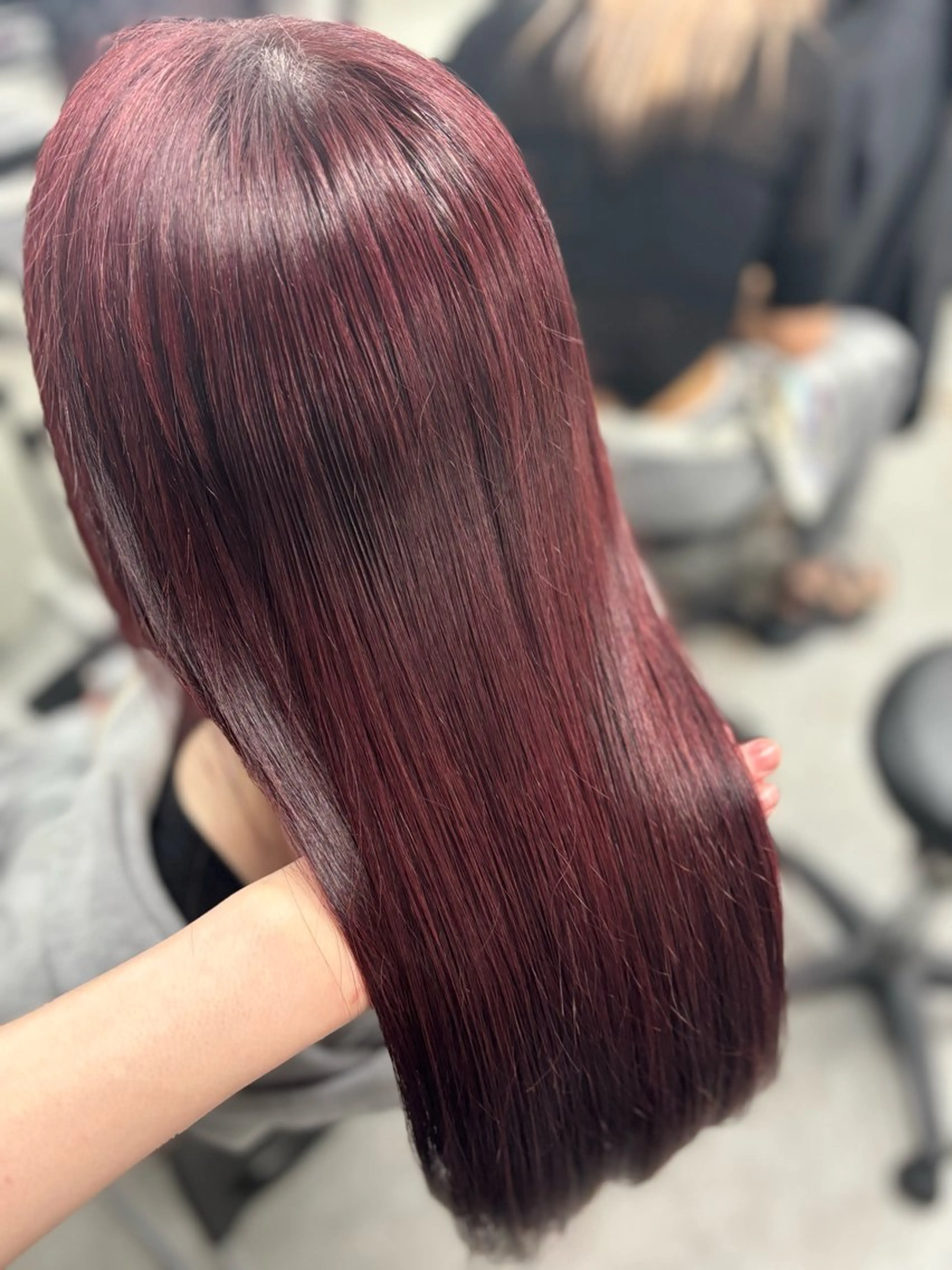ロング ヘアカラー お洒落暖色 🍒AOI🍒のヘアスタイル