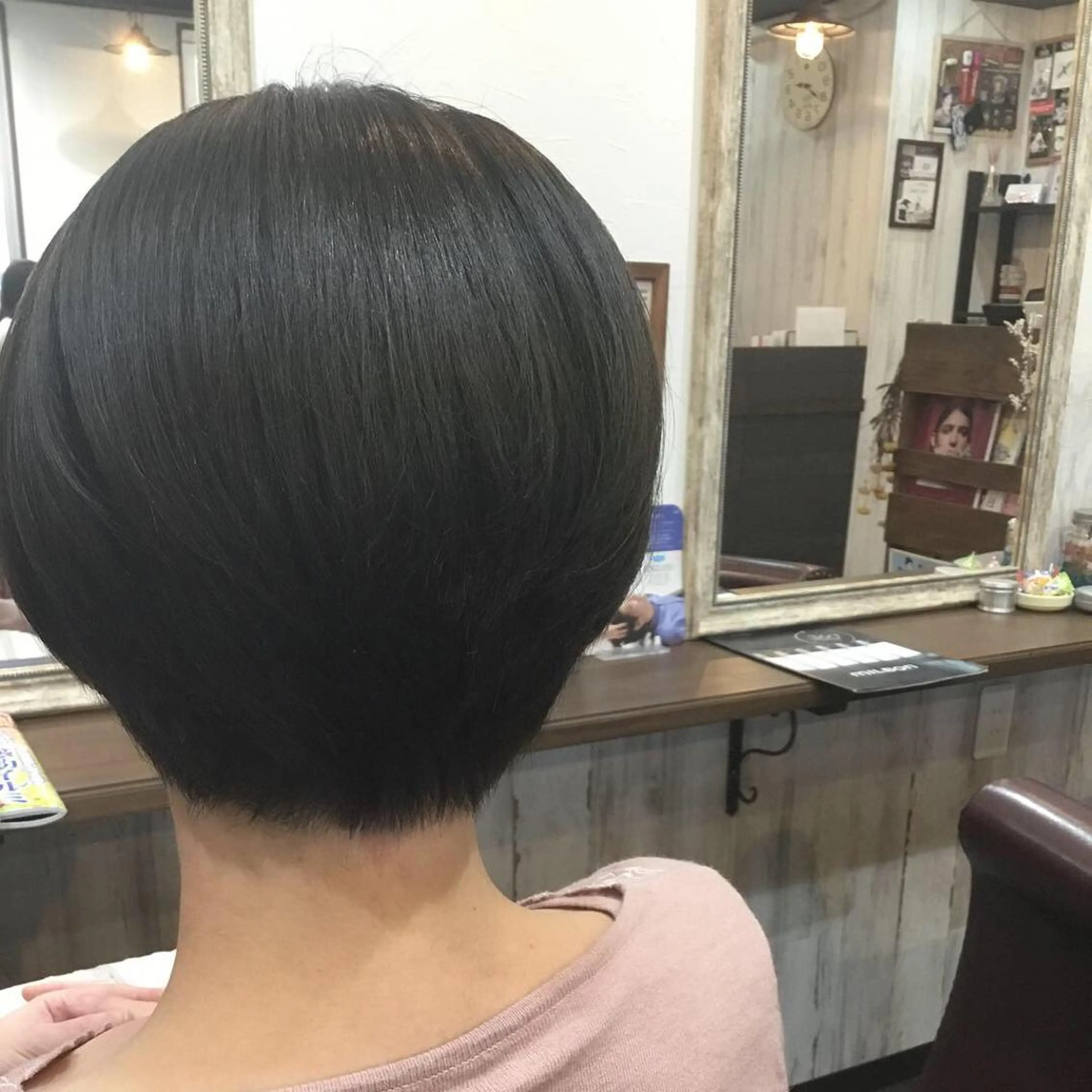 ショート カラー 金崎 新吾のヘアスタイル