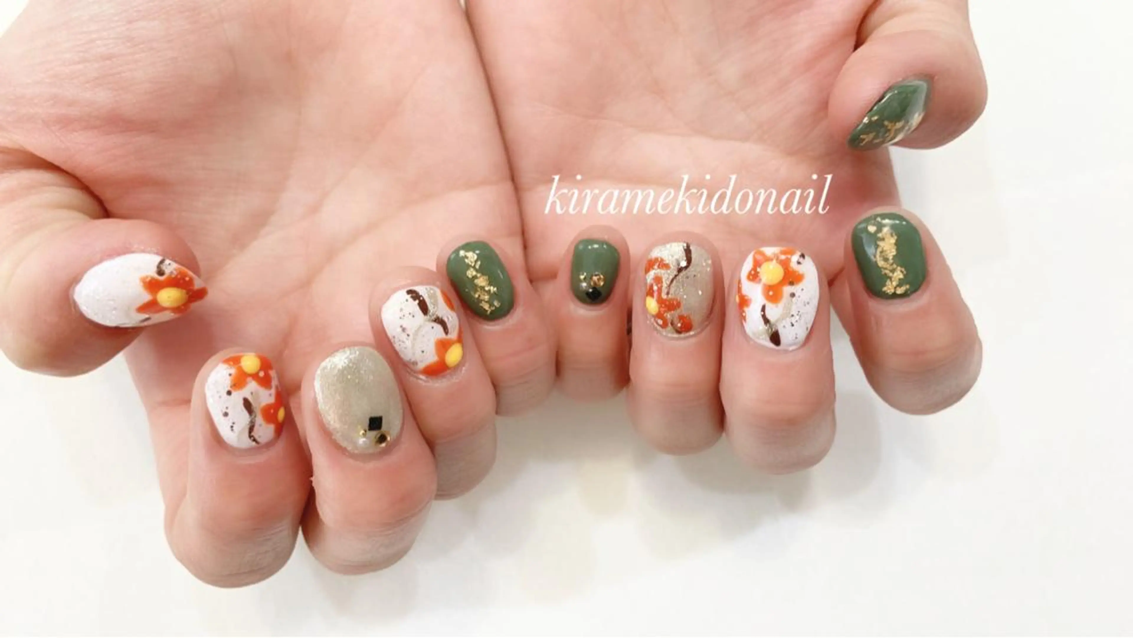 ネイル ハンドネイル kiramekido nail salon所属・林 禅のネイルデザイン