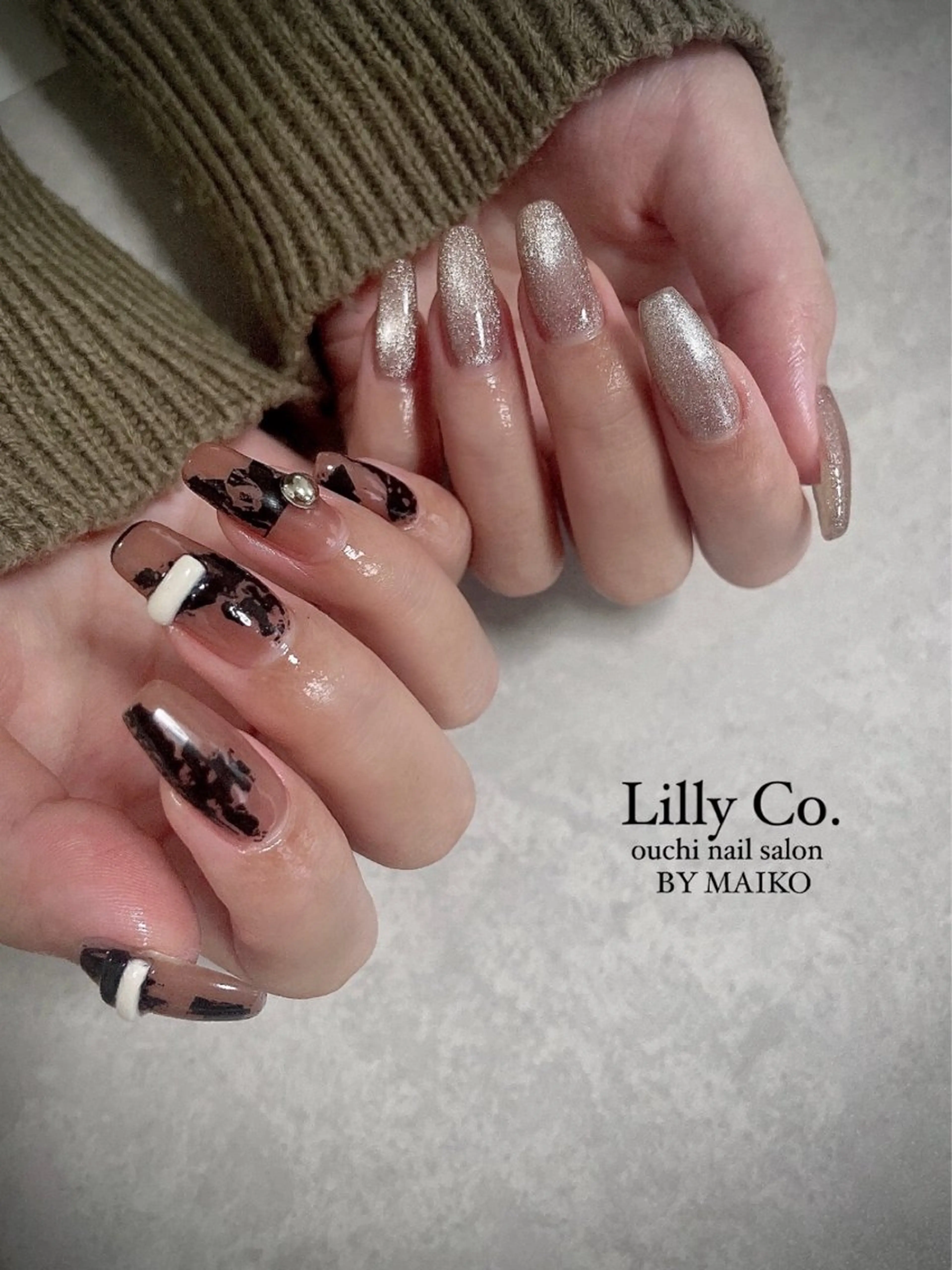 ネイル ハンドネイル ハンドケア Lilly Co.のネイルデザイン
