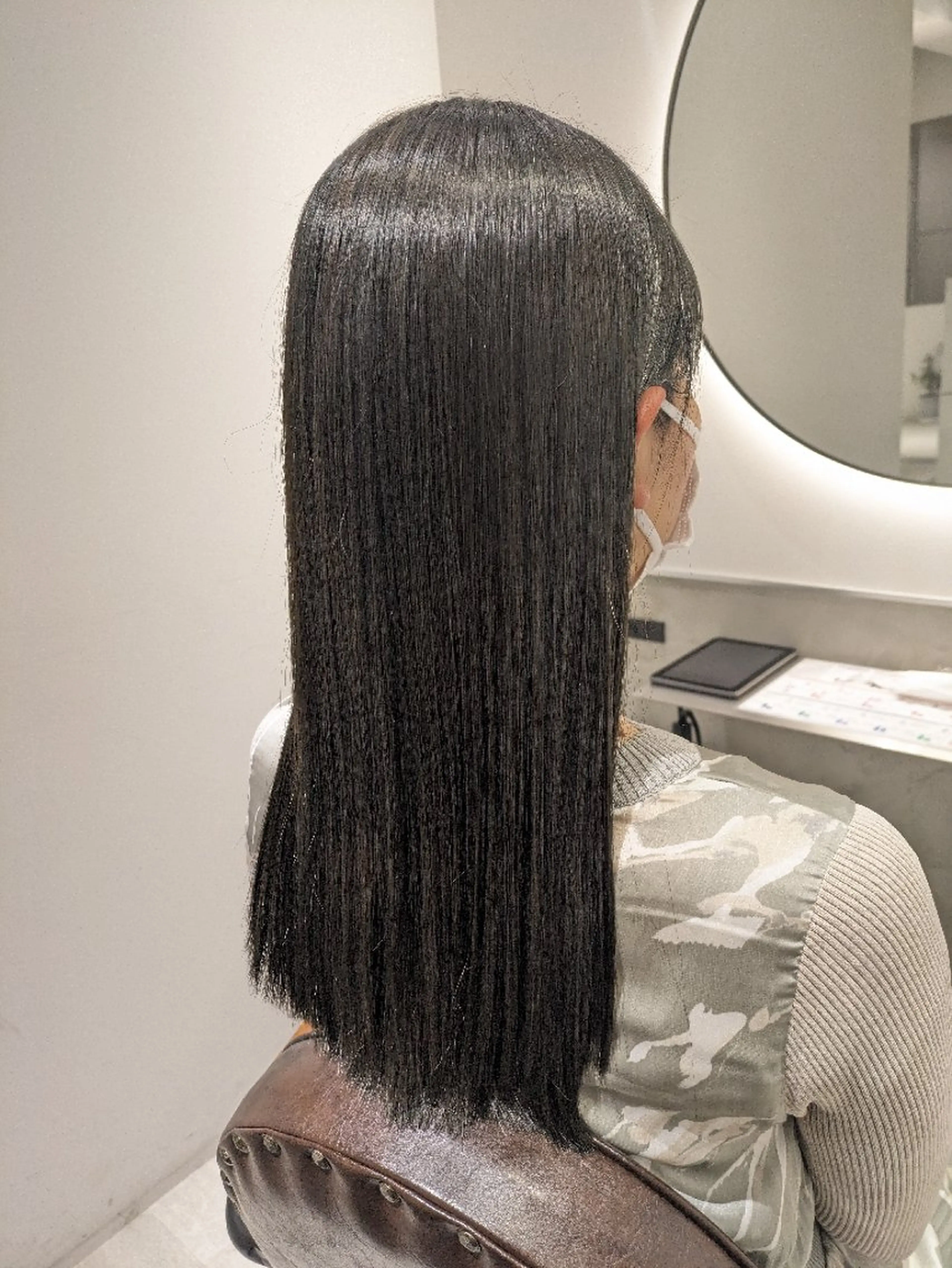 ロング 髪質改善 韓国風ヘア トリートメント カット ヘアカラー トリートメント 韓国ヘア🇰🇷  メンズカット 猿川のヘアスタイル