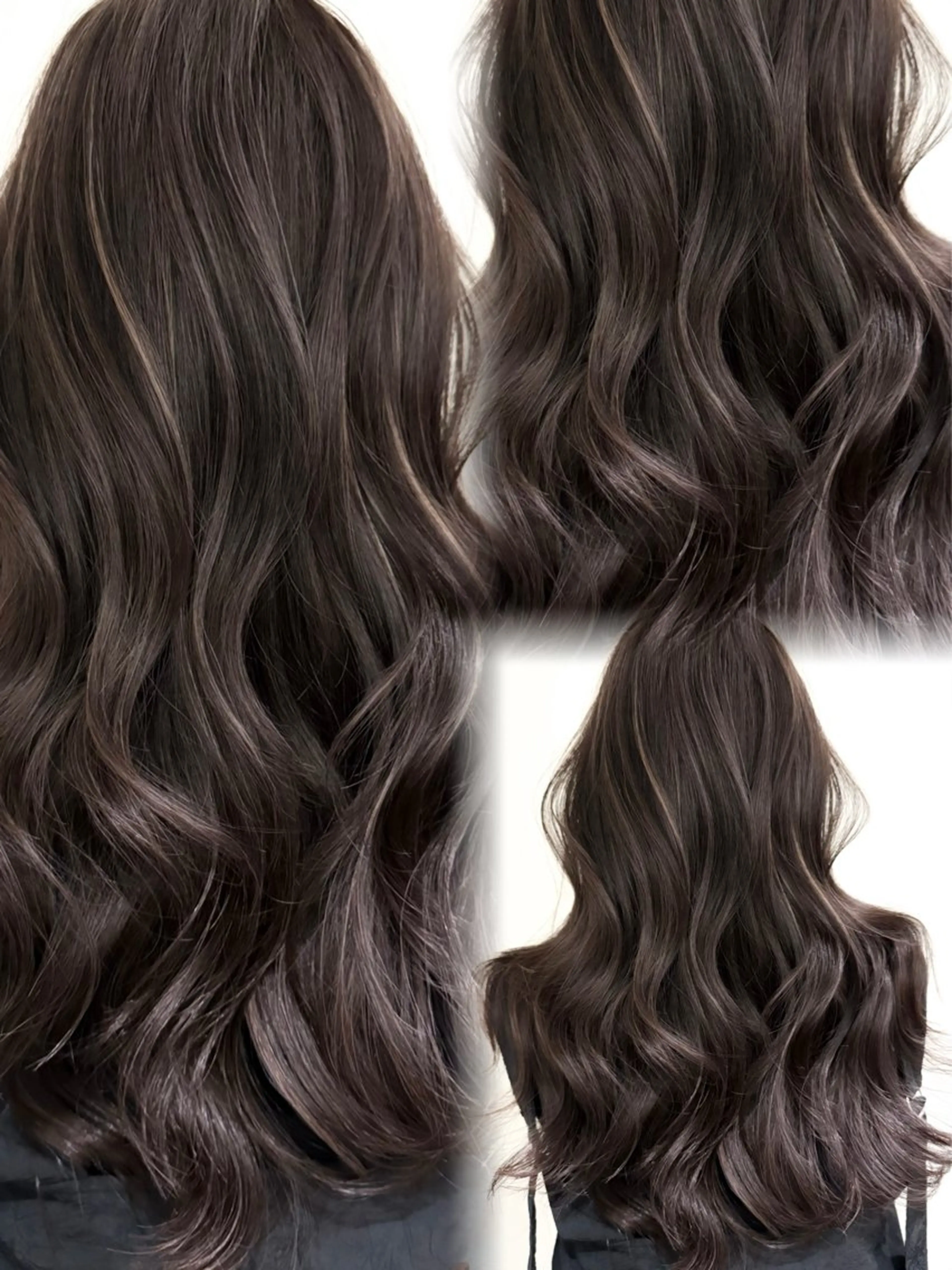 ロング カラー ヘアアレンジ カット ヘアカラー ✨レイヤーカット/透 名感カラー特化✨のヘアスタイル