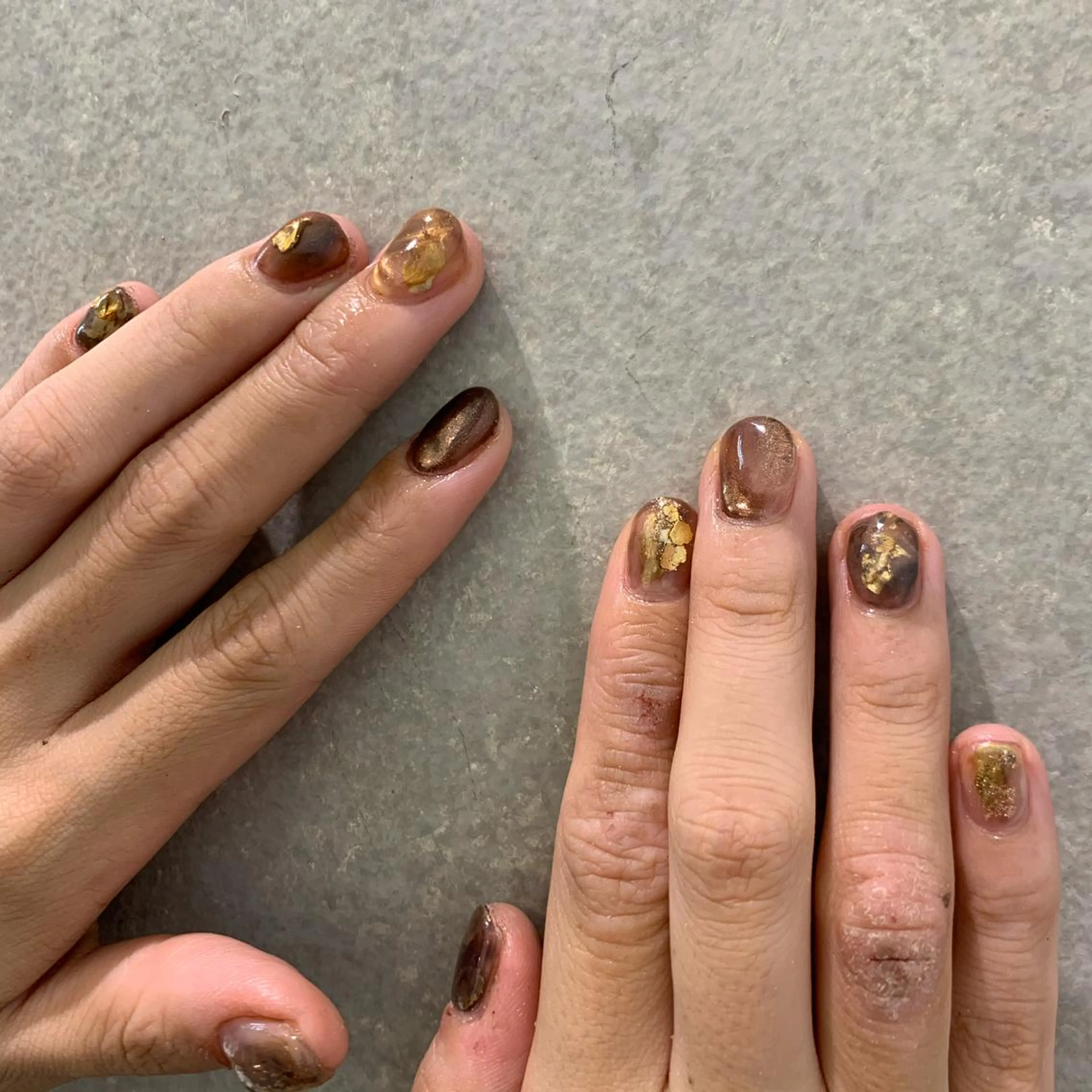 カラー ネイル ハンドネイル 【淡色color/ nail】maikoのネイルデザイン