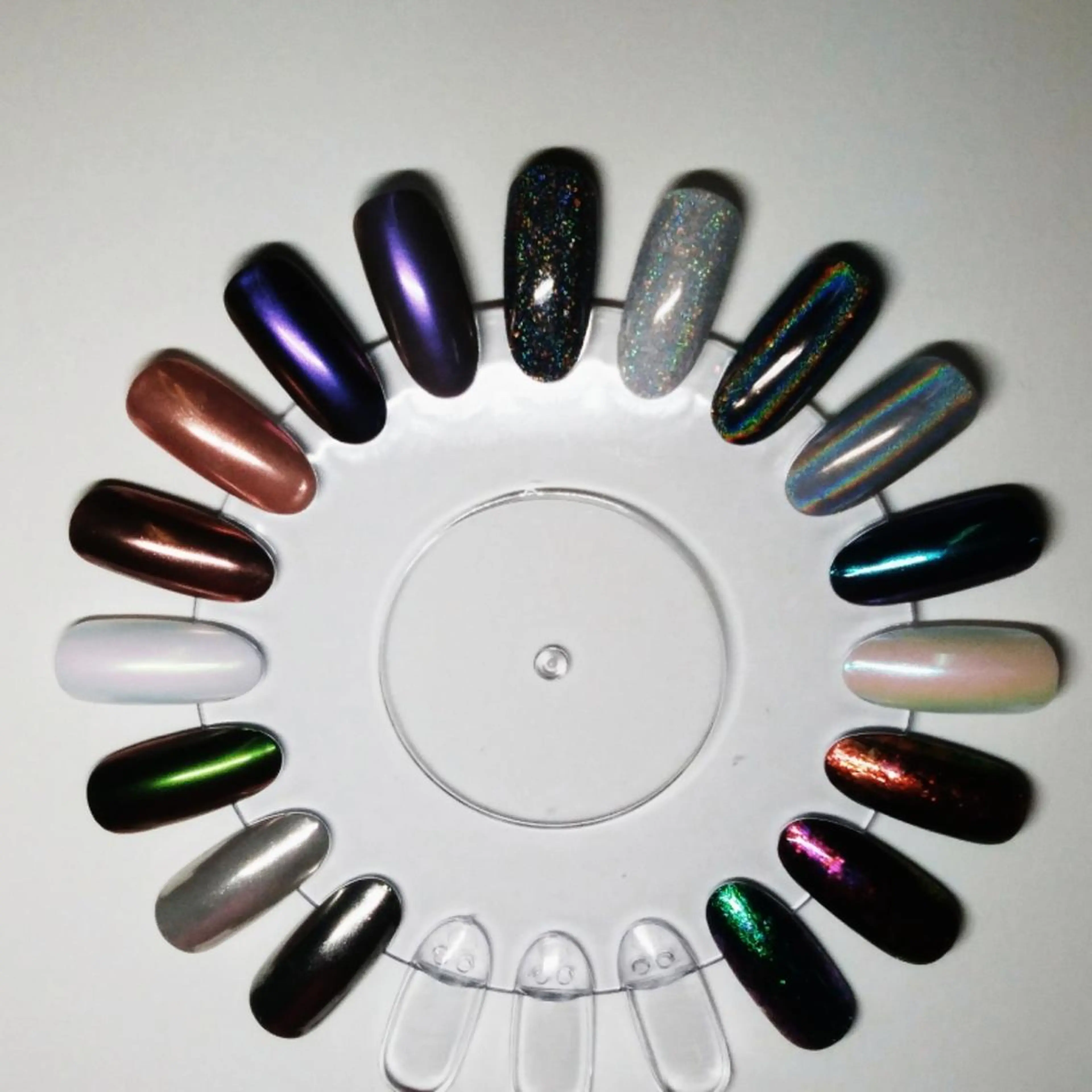 ネイル ミラーネイル リラクゼーション＆ネイル仙殊~センジュ~所属・senju 　のネイルデザイン