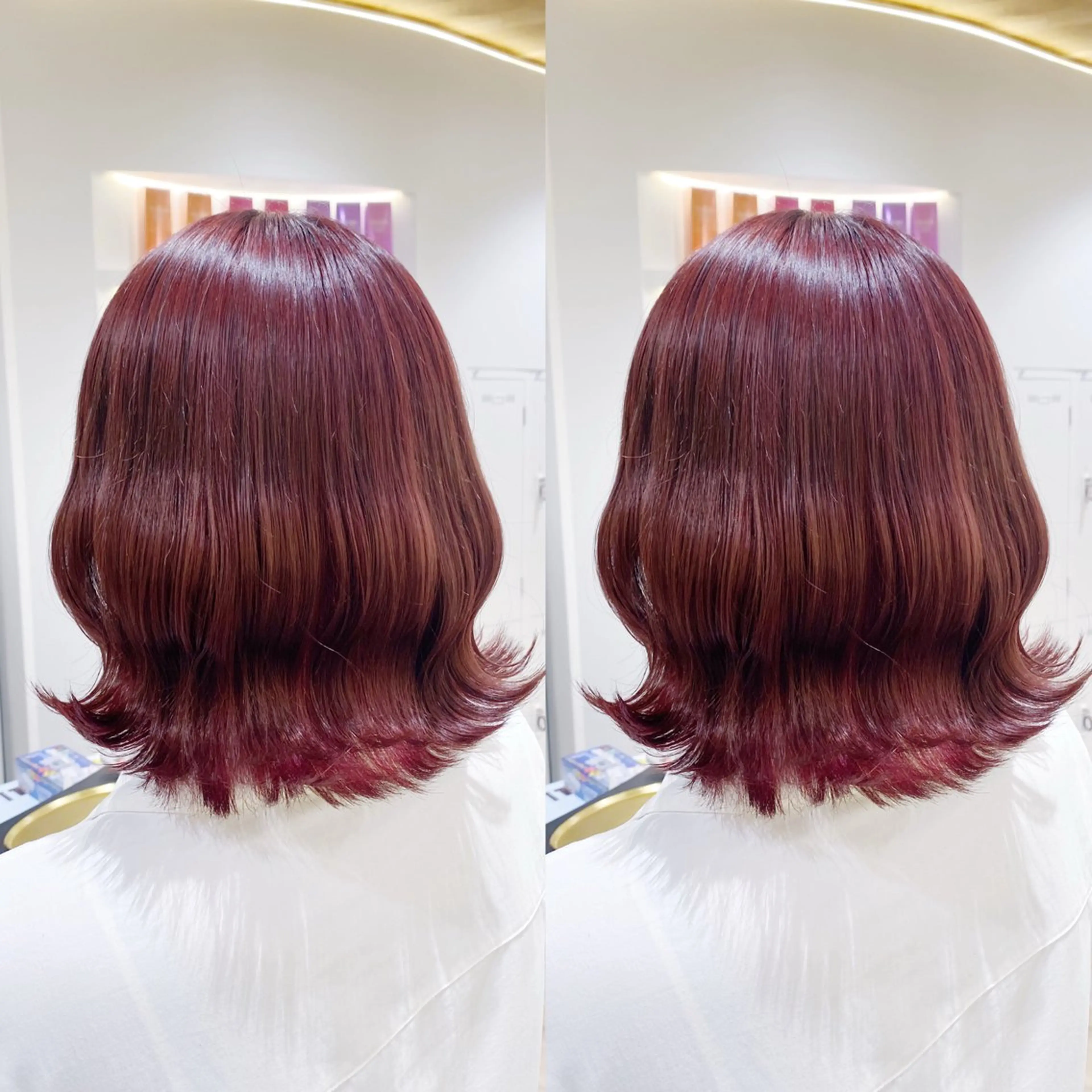 カラー ヘアカラー 🎀ピンクカラー/ 推しカラー/のの🎀のヘアスタイル