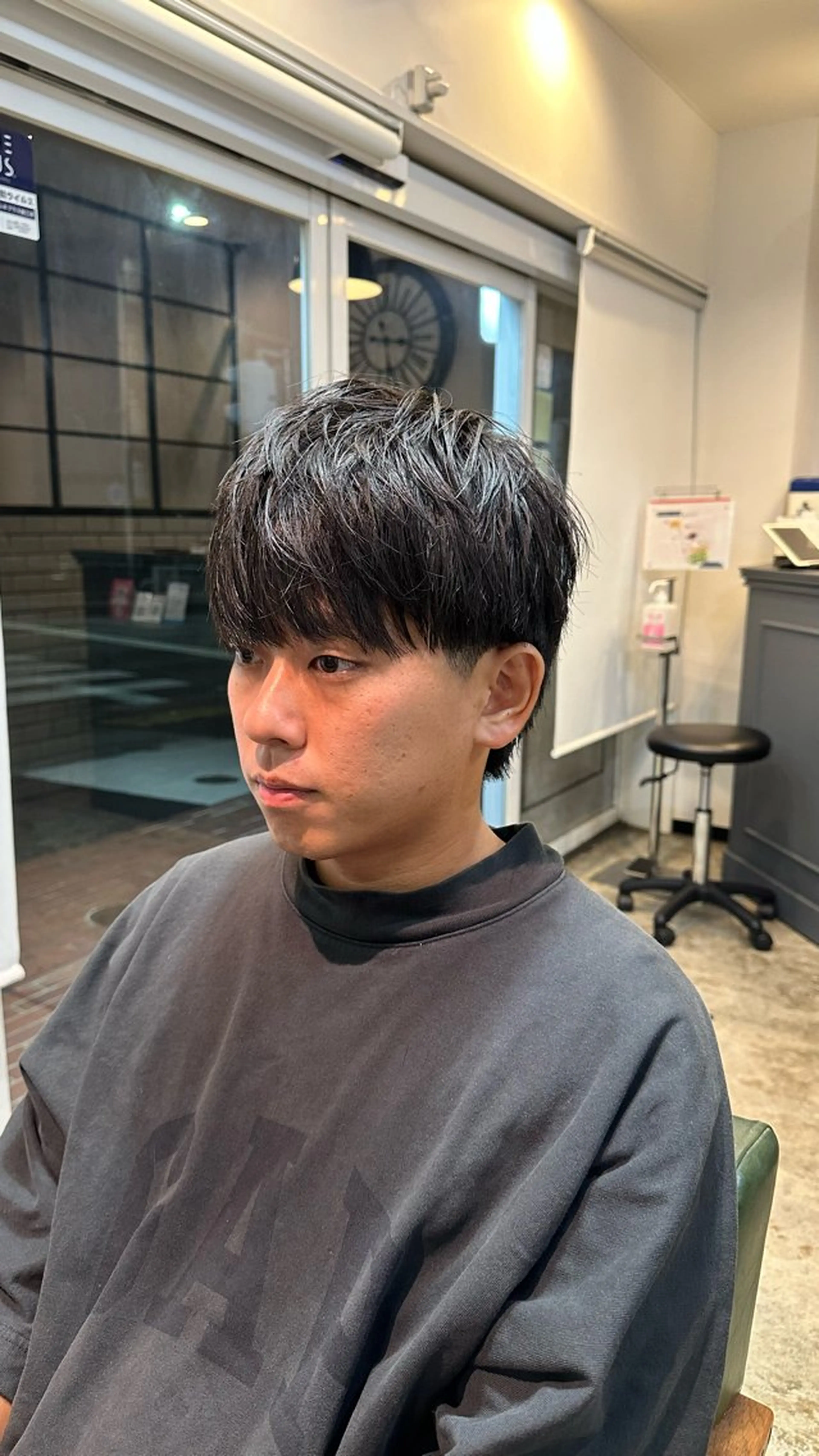 ショート メンズ マッシュ 刈り上げ メンズサロン alfRed白井のヘアスタイル