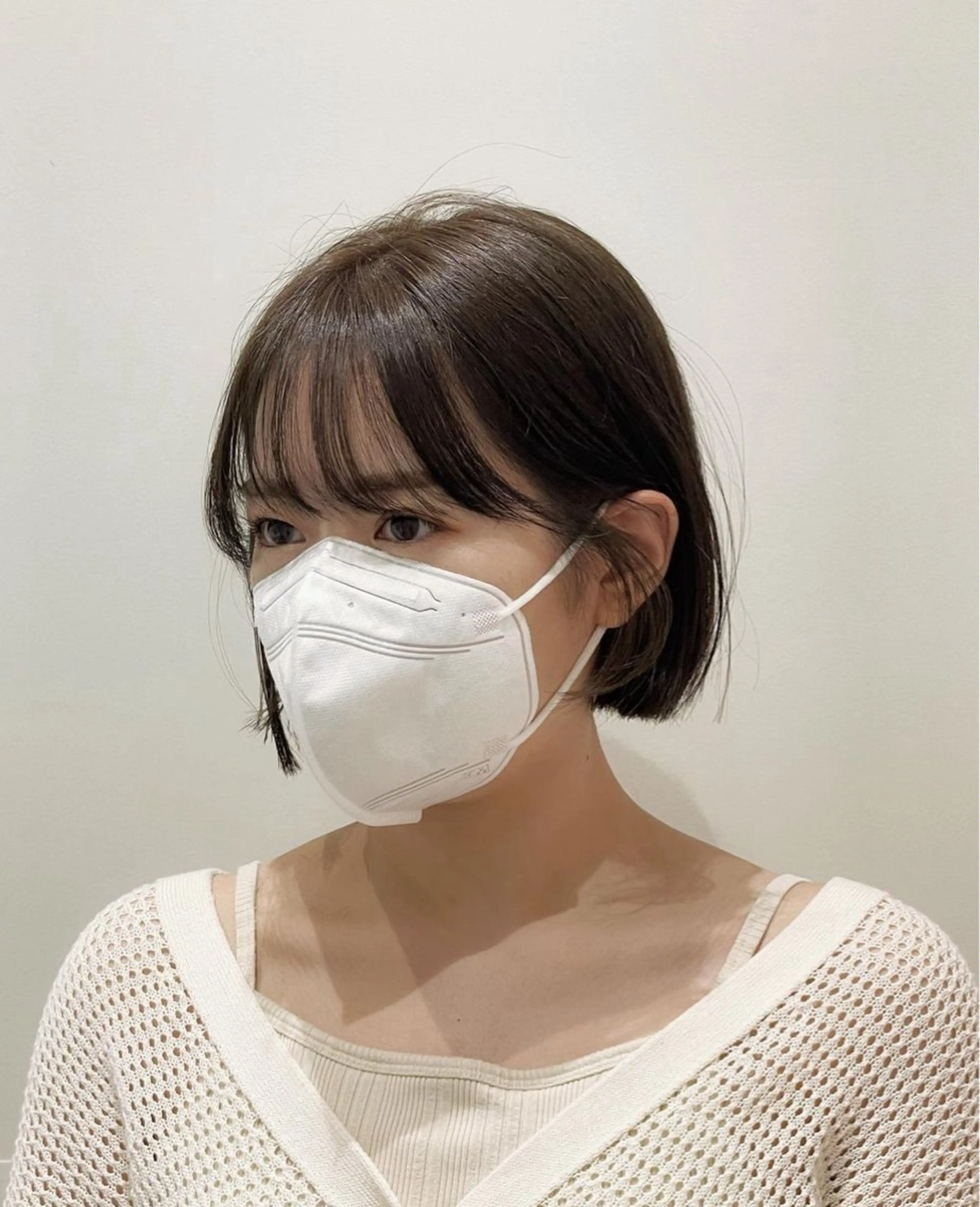 ショート ボブ 韓国風ヘア ❤︎︎韓国ヘア❤︎︎ 𝑺𝒉𝒊𝒉𝒐のヘアスタイル