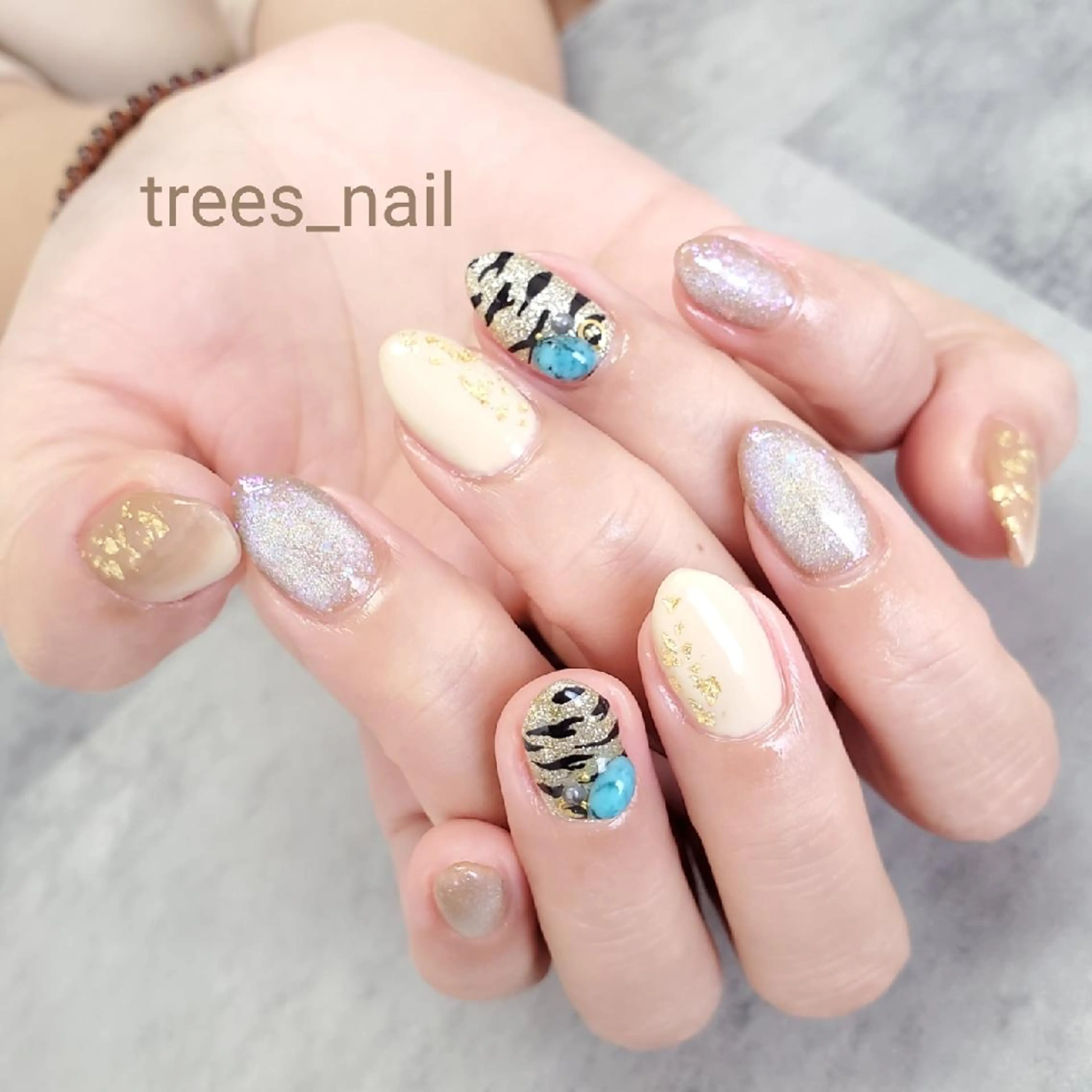 ネイル trees_ nailのネイルデザイン