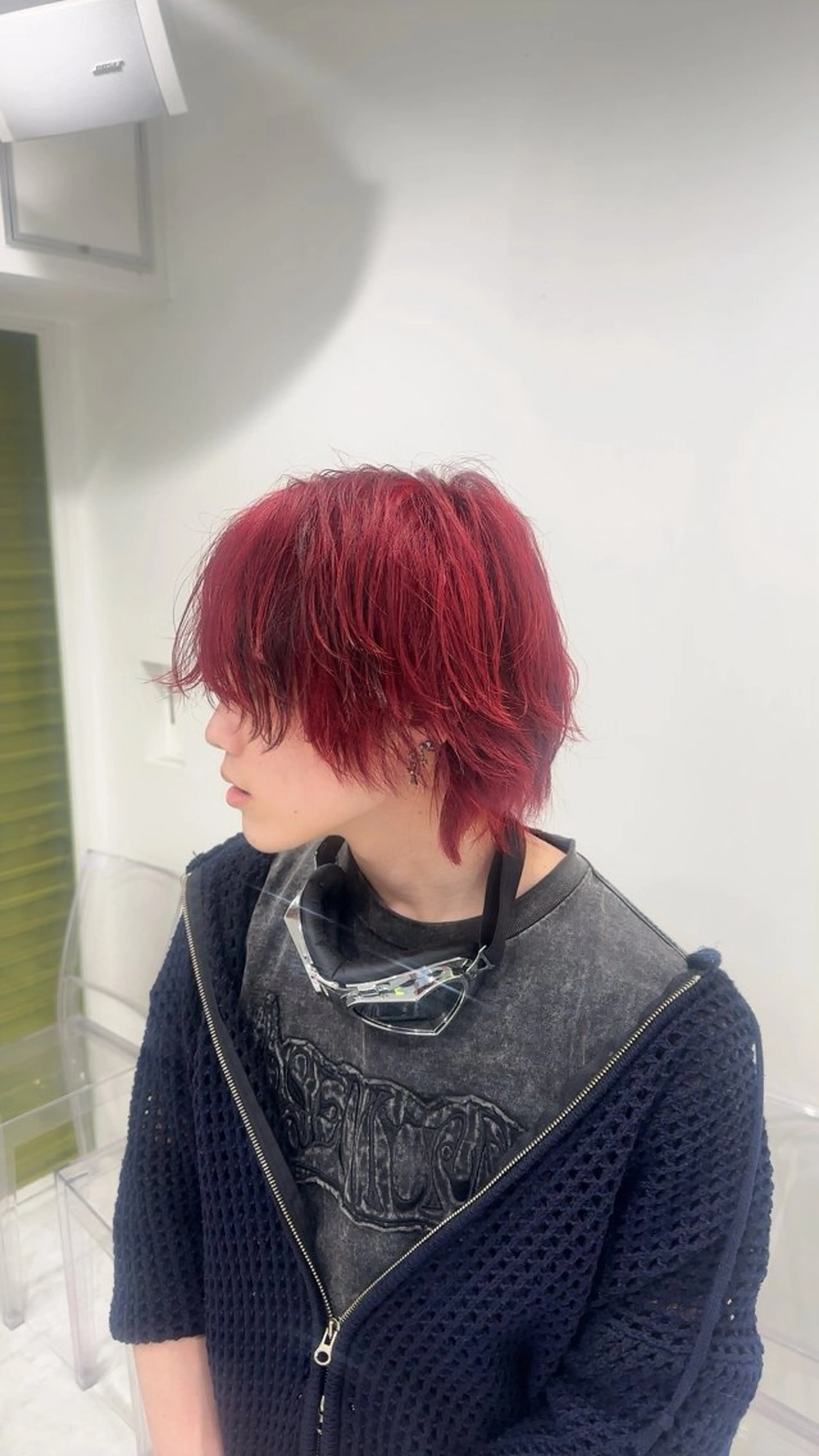 ショート カラー ハイトーン🌈メンズ カット♡Machanのヘアスタイル