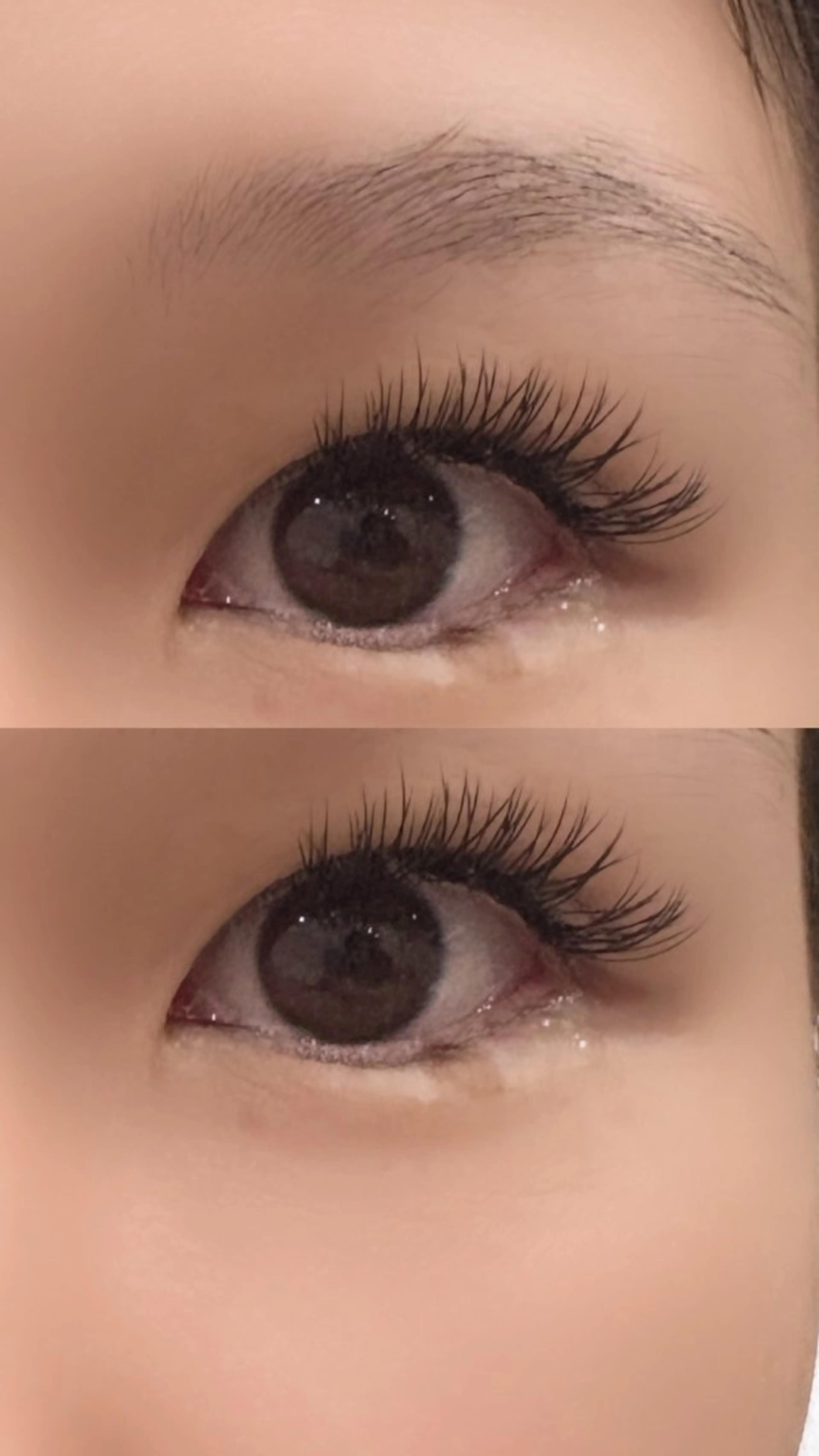 マツエク・マツパ フラットラッシュ eyes by luciaのマツエク・マツパデザイン