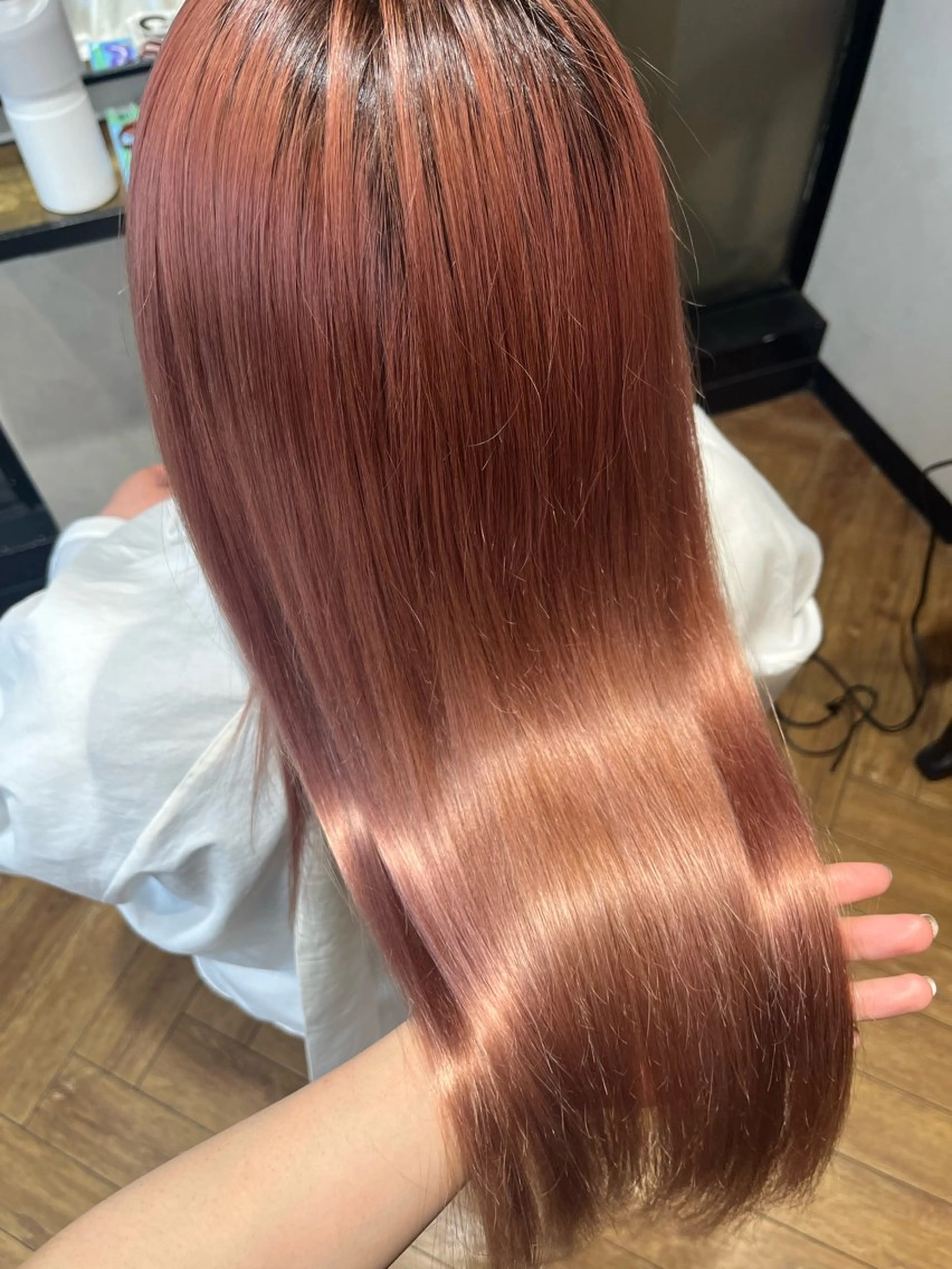 ロング トリートメント 袋瀬 玲奈のヘアスタイル