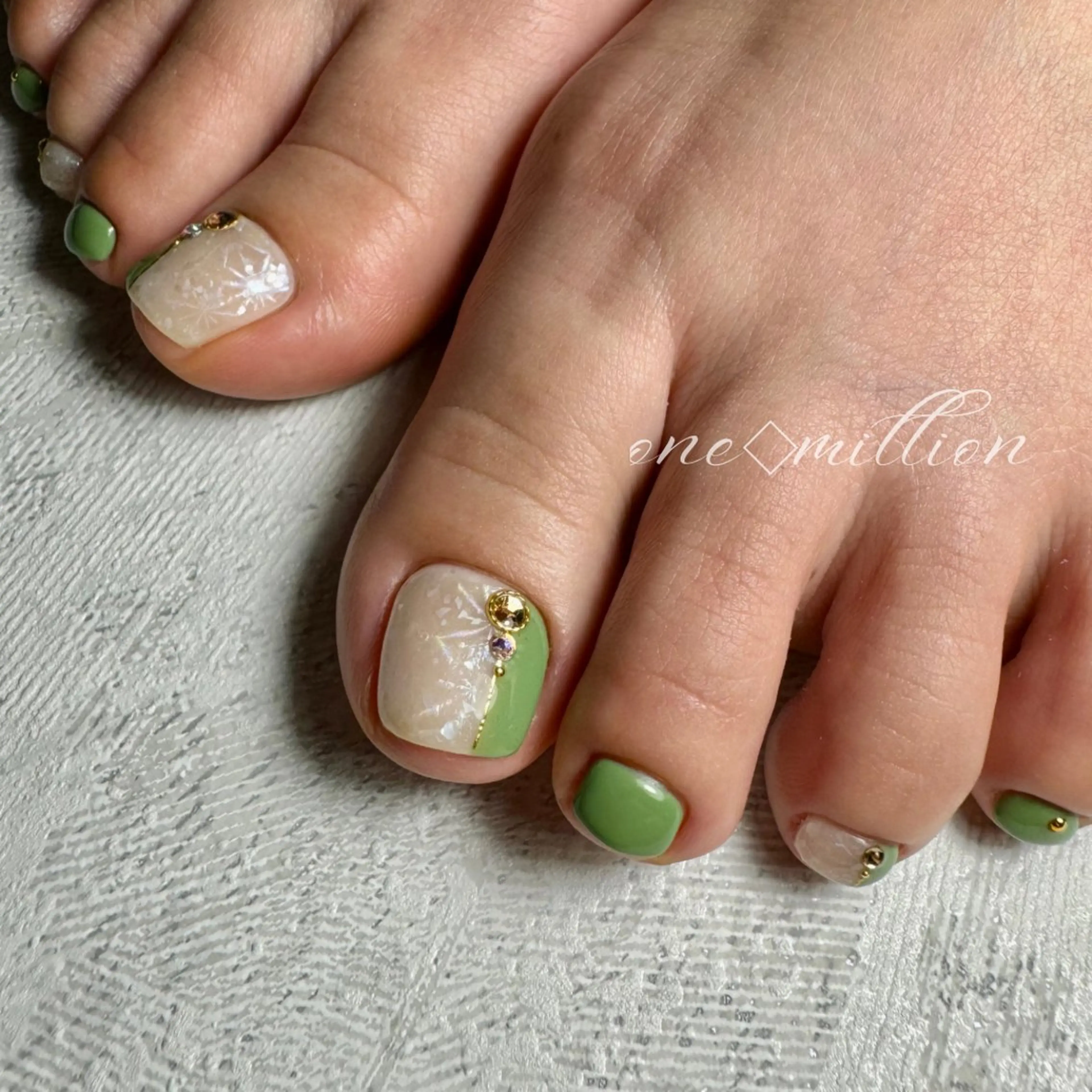 ネイル nail salon ワンミリオンのネイルデザイン