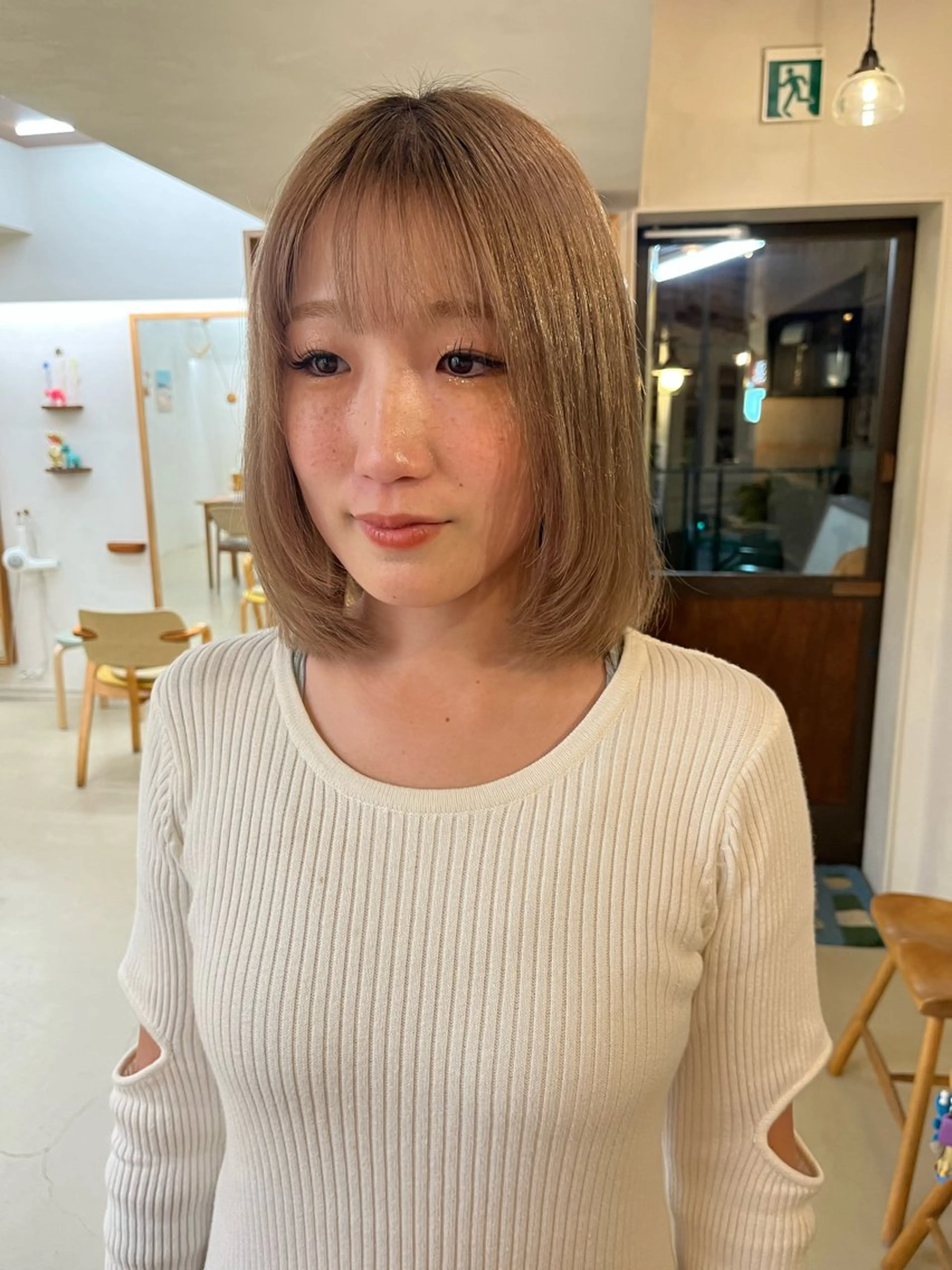 Wカラー🐇🌷の写真