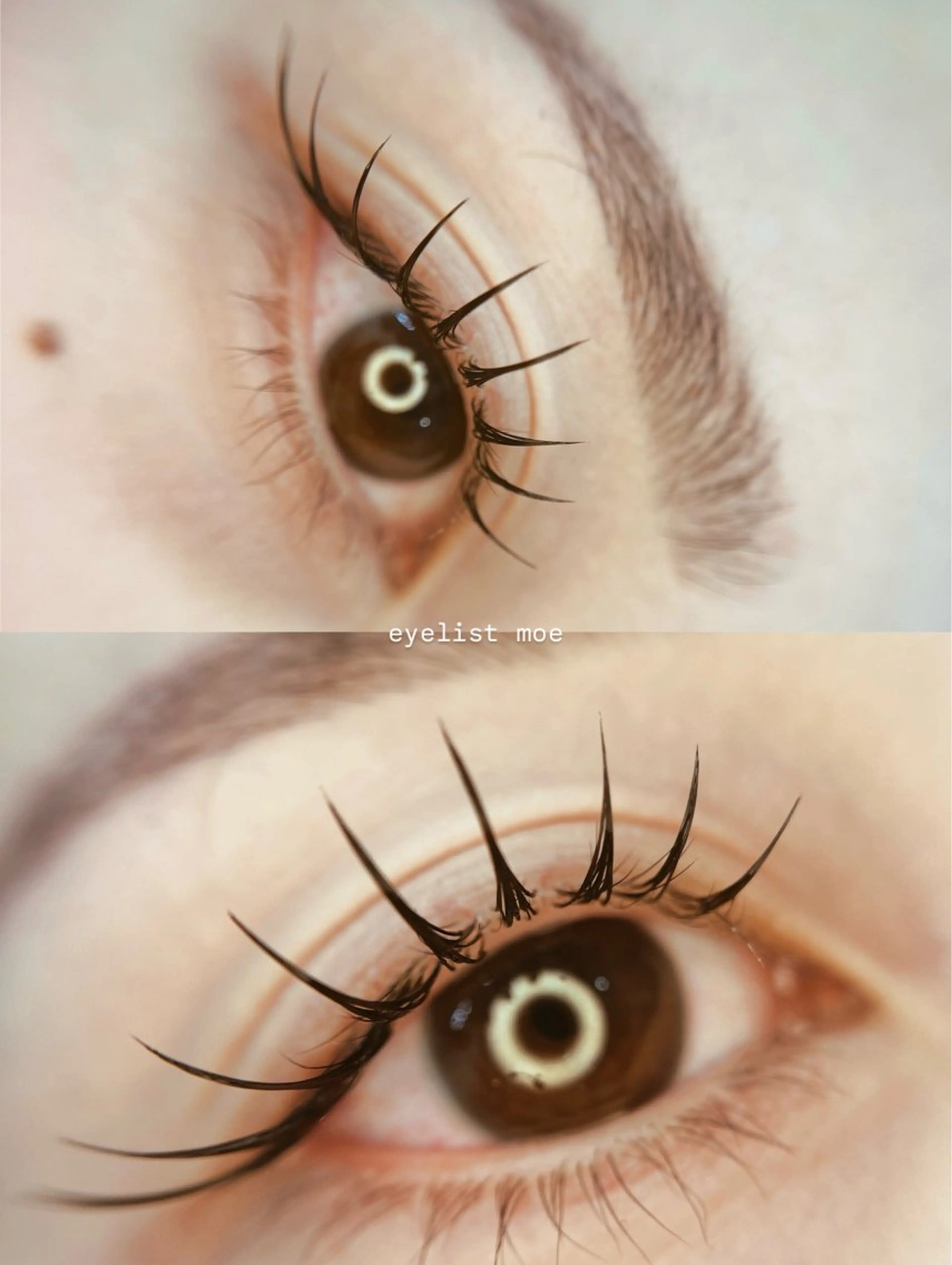 マツエク・マツパ マツエク Moe. 🌿☽のマツエク・マツパデザイン