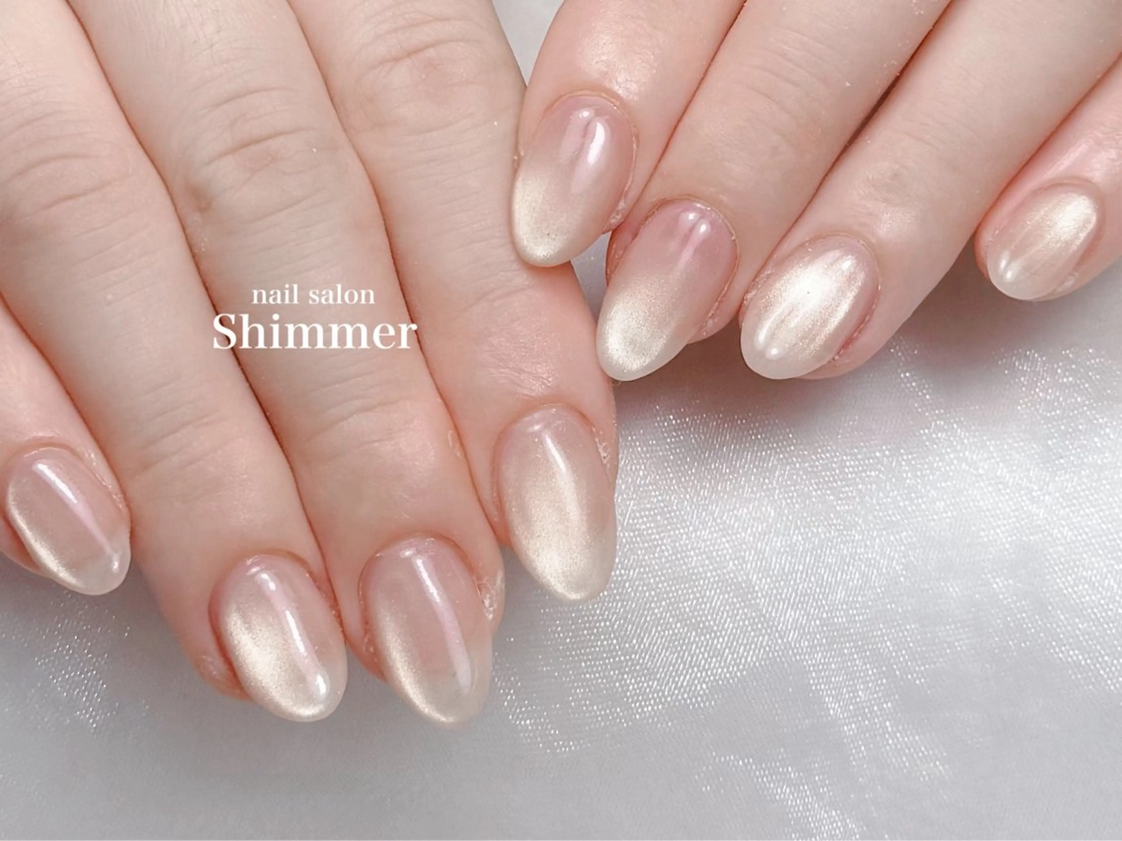 ネイル ハンドネイル Shimmer Risaのネイルデザイン