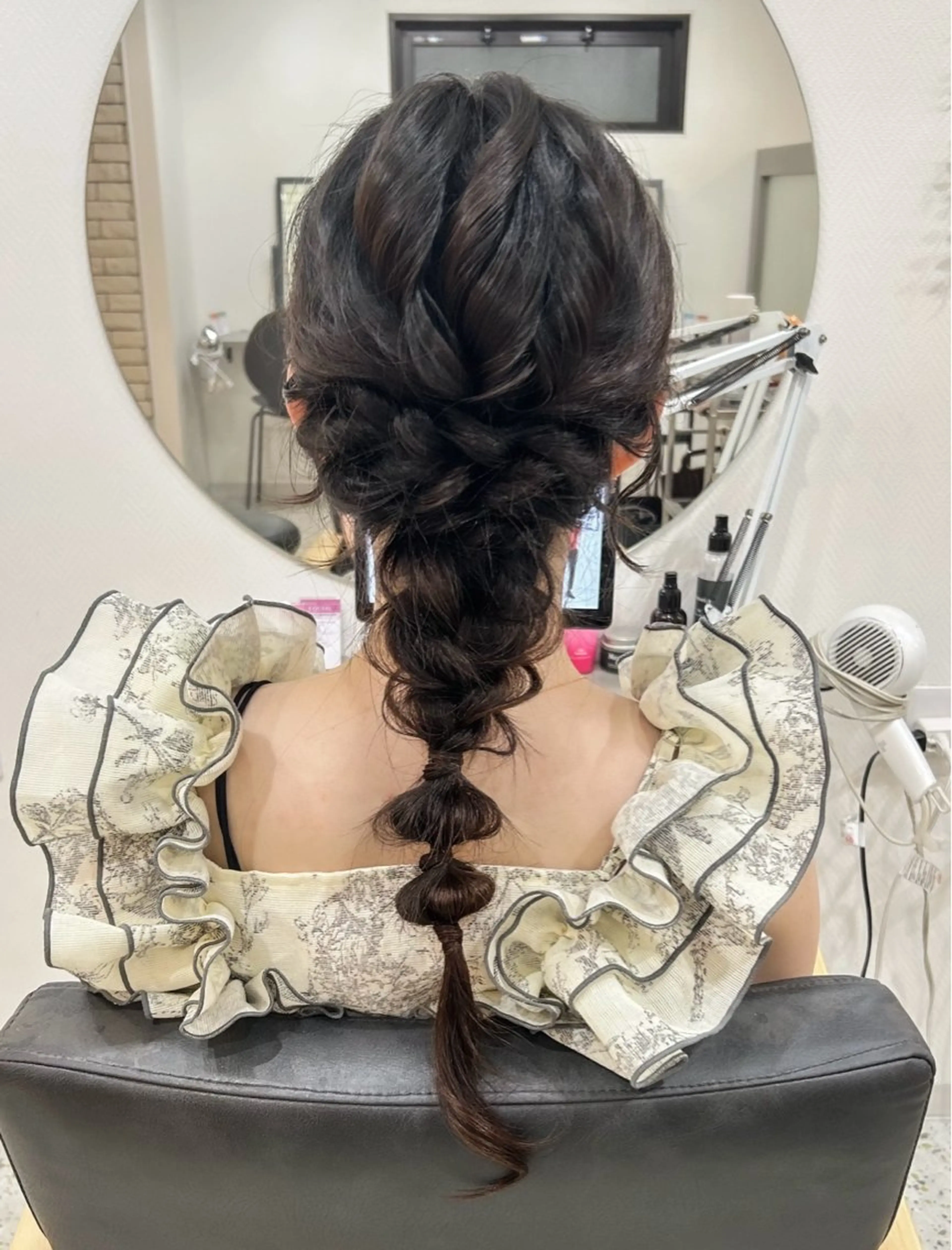 ロング ヘアアレンジ ヘアセット Memories所属・🧣艶カラー・ヘア セット Chie🧸のヘアスタイル