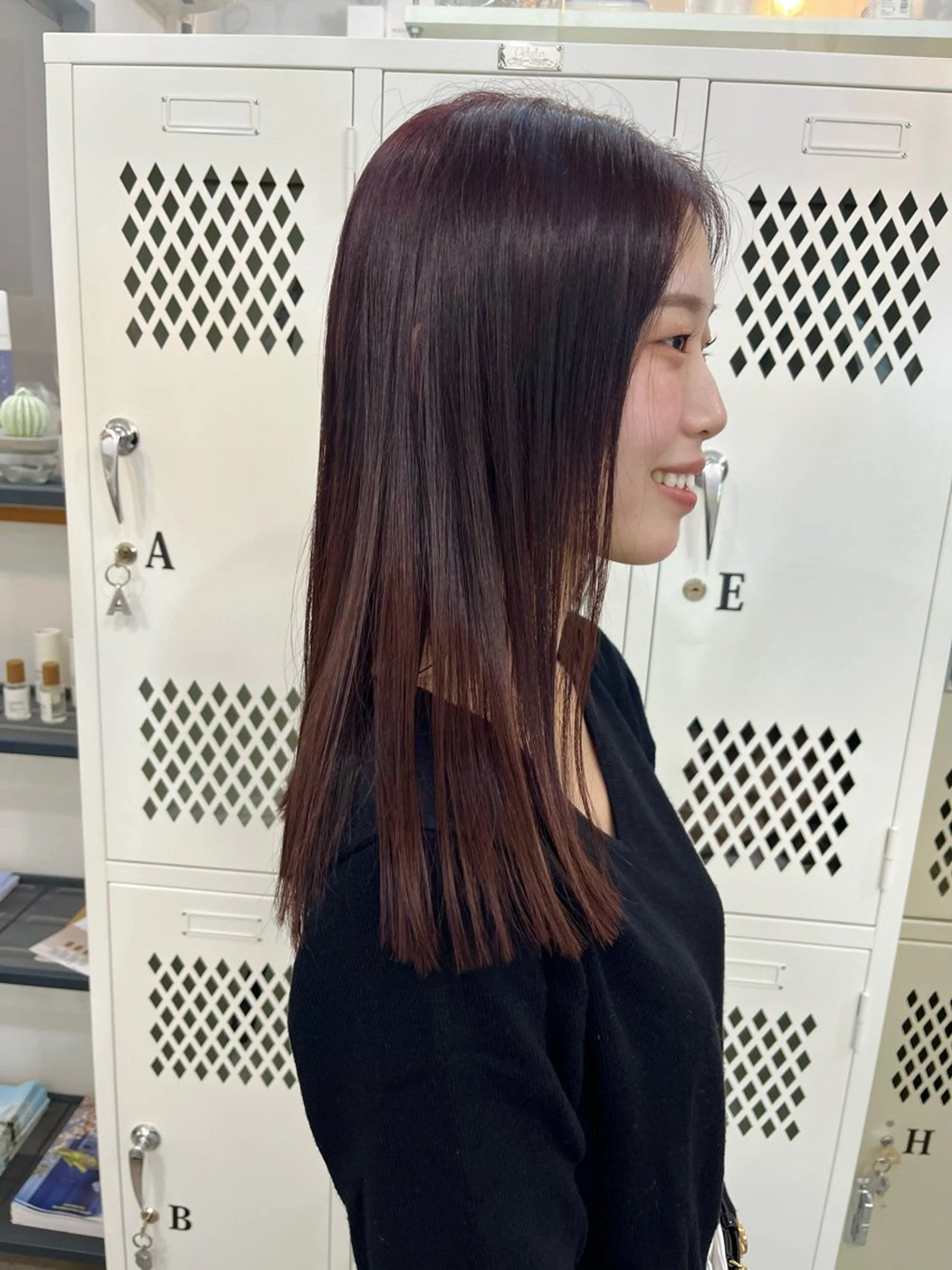 セミロング カラー カット ヘアカラー トリートメント 🌼sunc HINAMI🌼のヘアスタイル