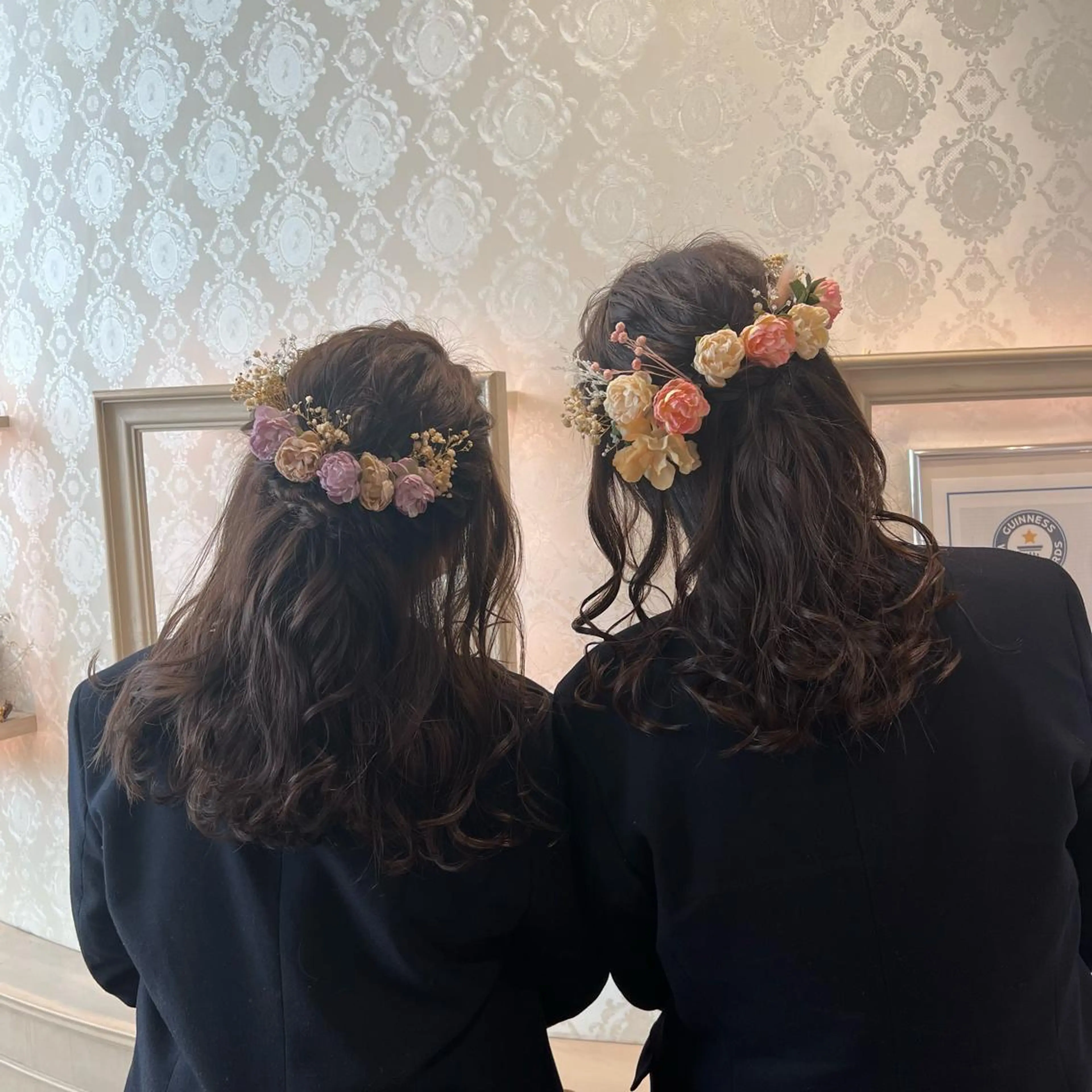 ヘアアレンジ 卒業式のヘアスタイル ヘアセット SALOWIN川崎WEST店所属・🌷川崎/アレンジ/ 暖色ボブ/コトネ🌷のヘアスタイル