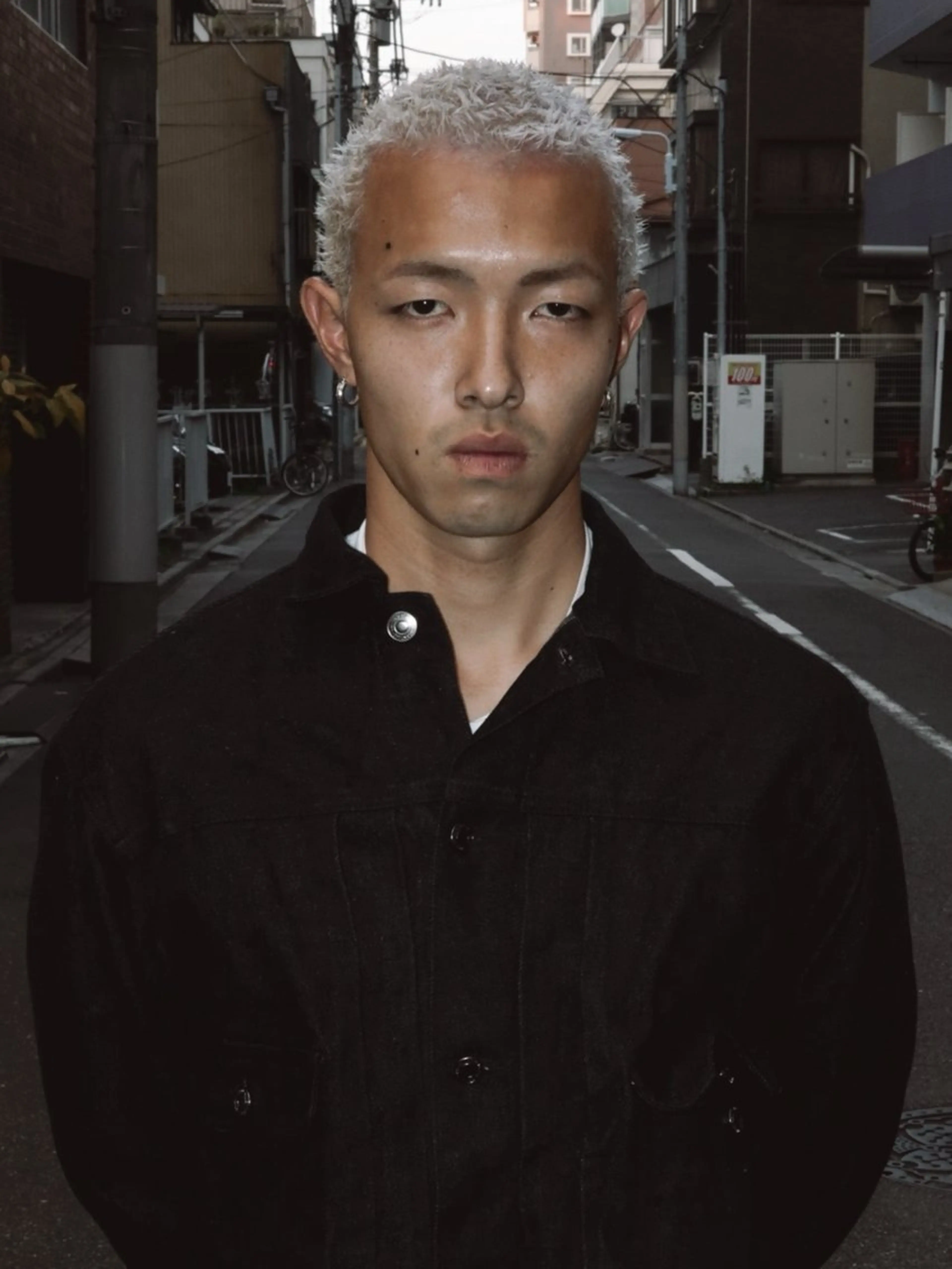 ショート カラー パーマ メンズ メンズブリーチ メンズパーマ ブリーチ イージードリル‼️イ ージーパーマ‼️平山のヘアスタイル