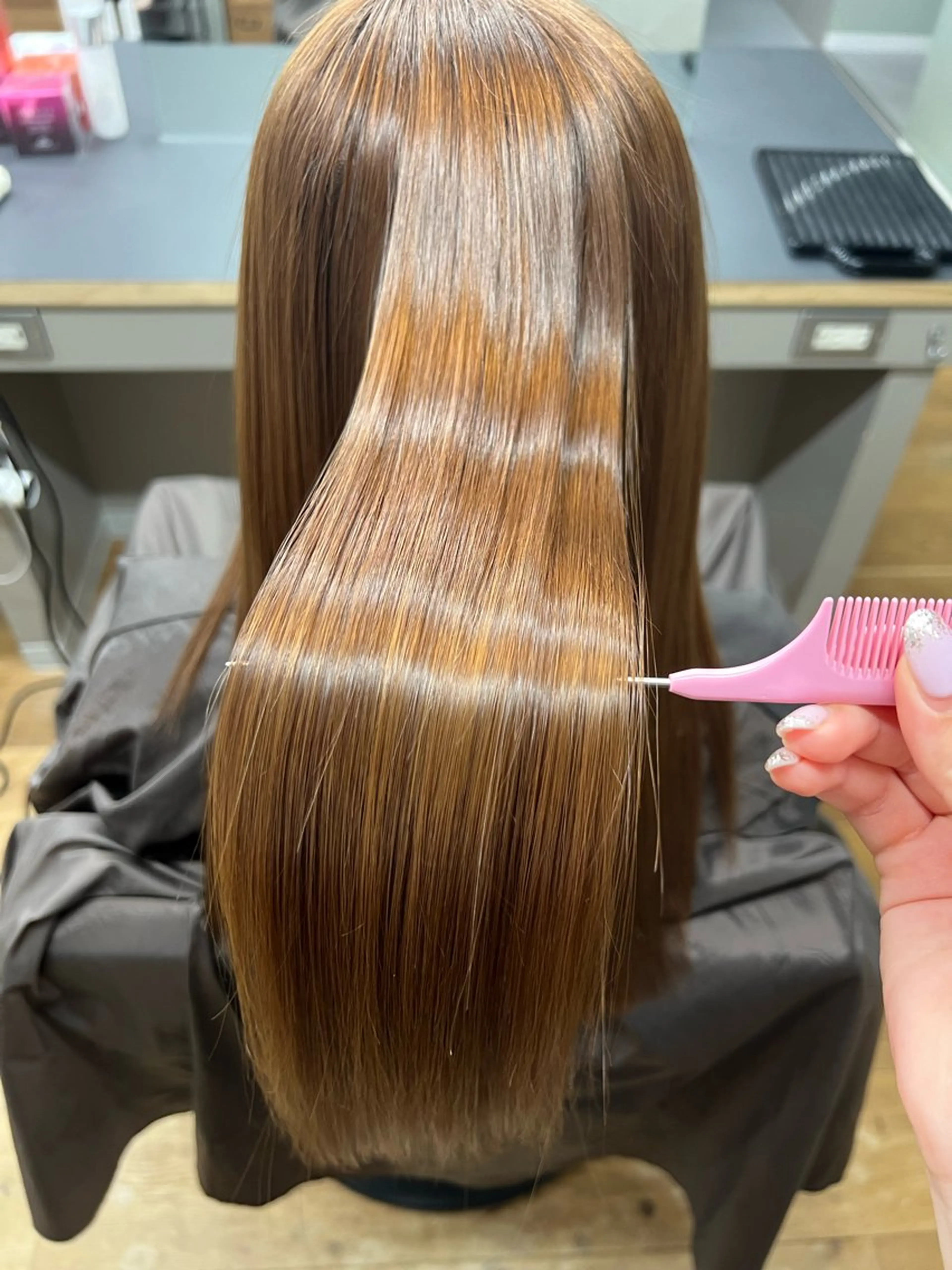 ロング ROSSO Hair＆SPA  香椎宮前店所属・Haruka 香椎美容室のヘアスタイル