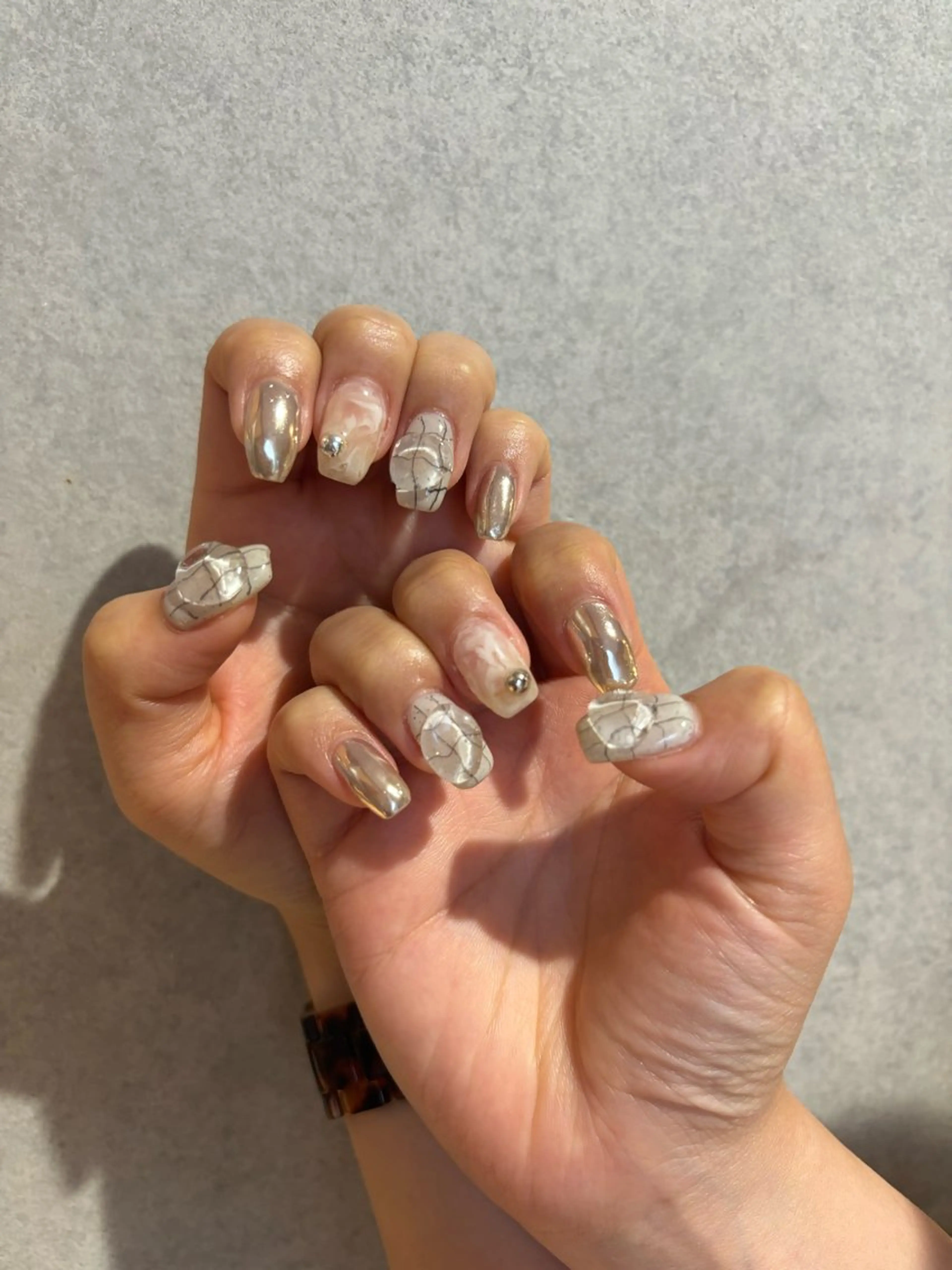 ネイル ハンドネイル ネイルサロンマーノ所属・mano Hanaのネイルデザイン