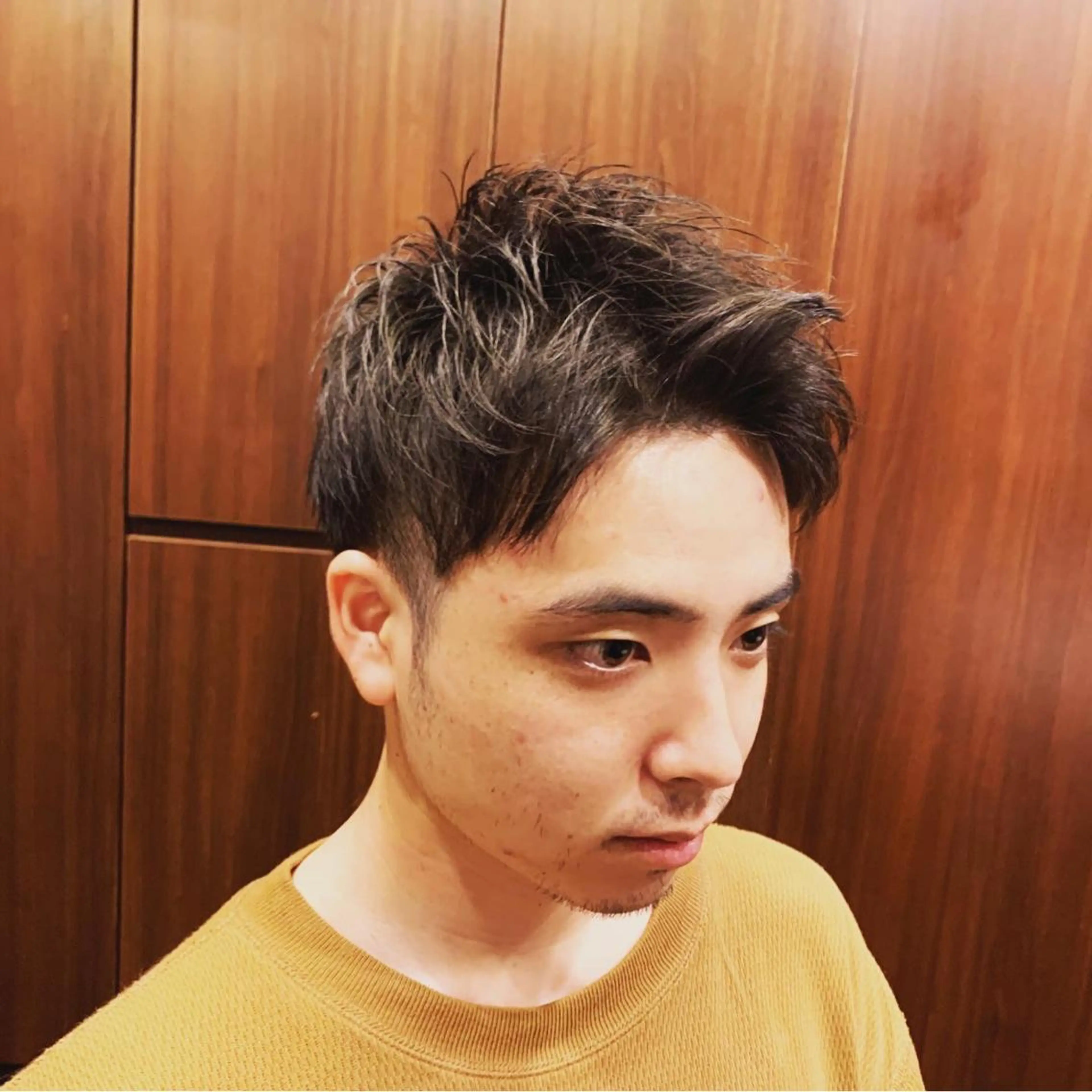 ショート メンズ ヒロ銀座 バーバーショップ神楽坂所属・ひらお あおとのヘアスタイル