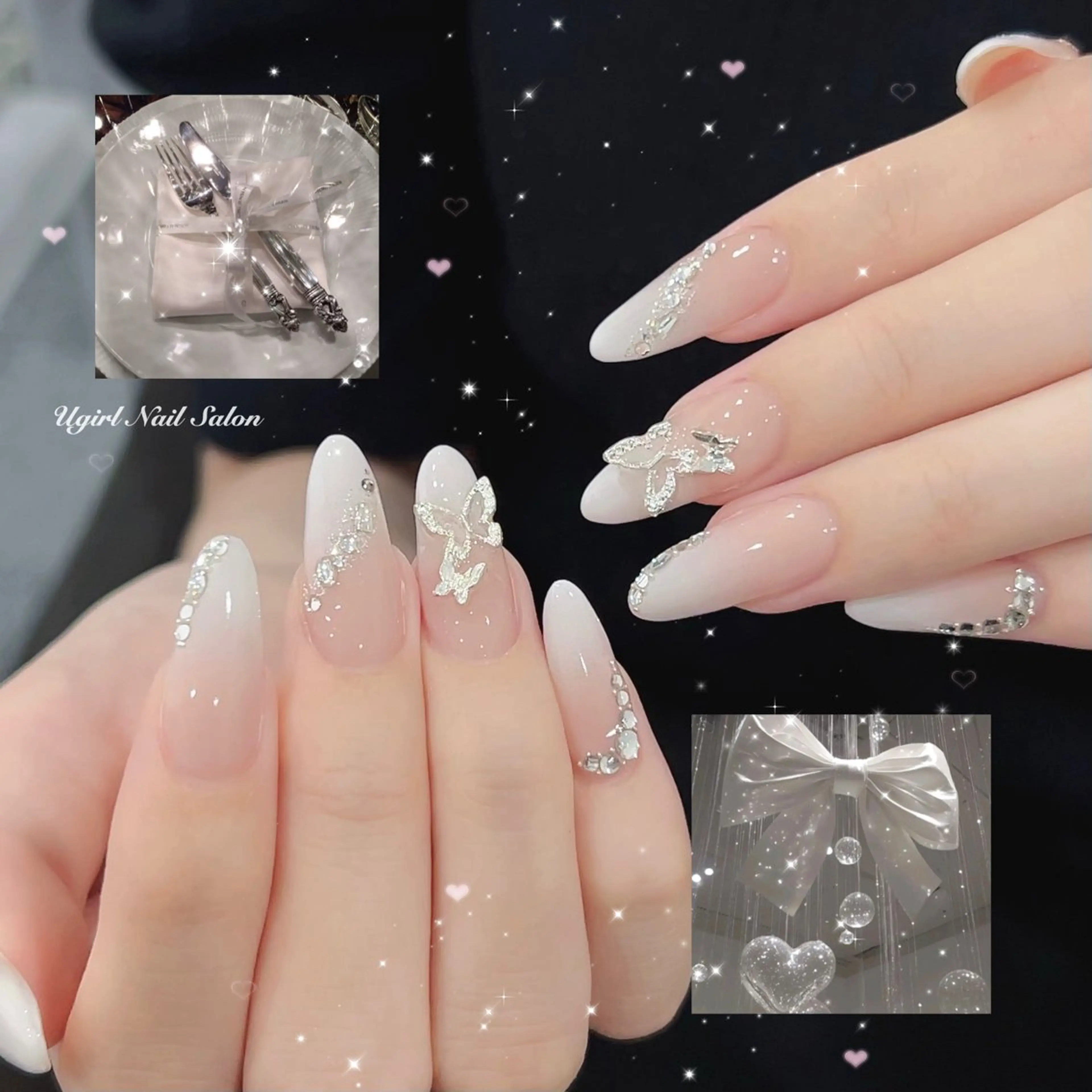 ネイル ハンドネイル 🪄Ugirl🎀 Midori🪽のネイルデザイン