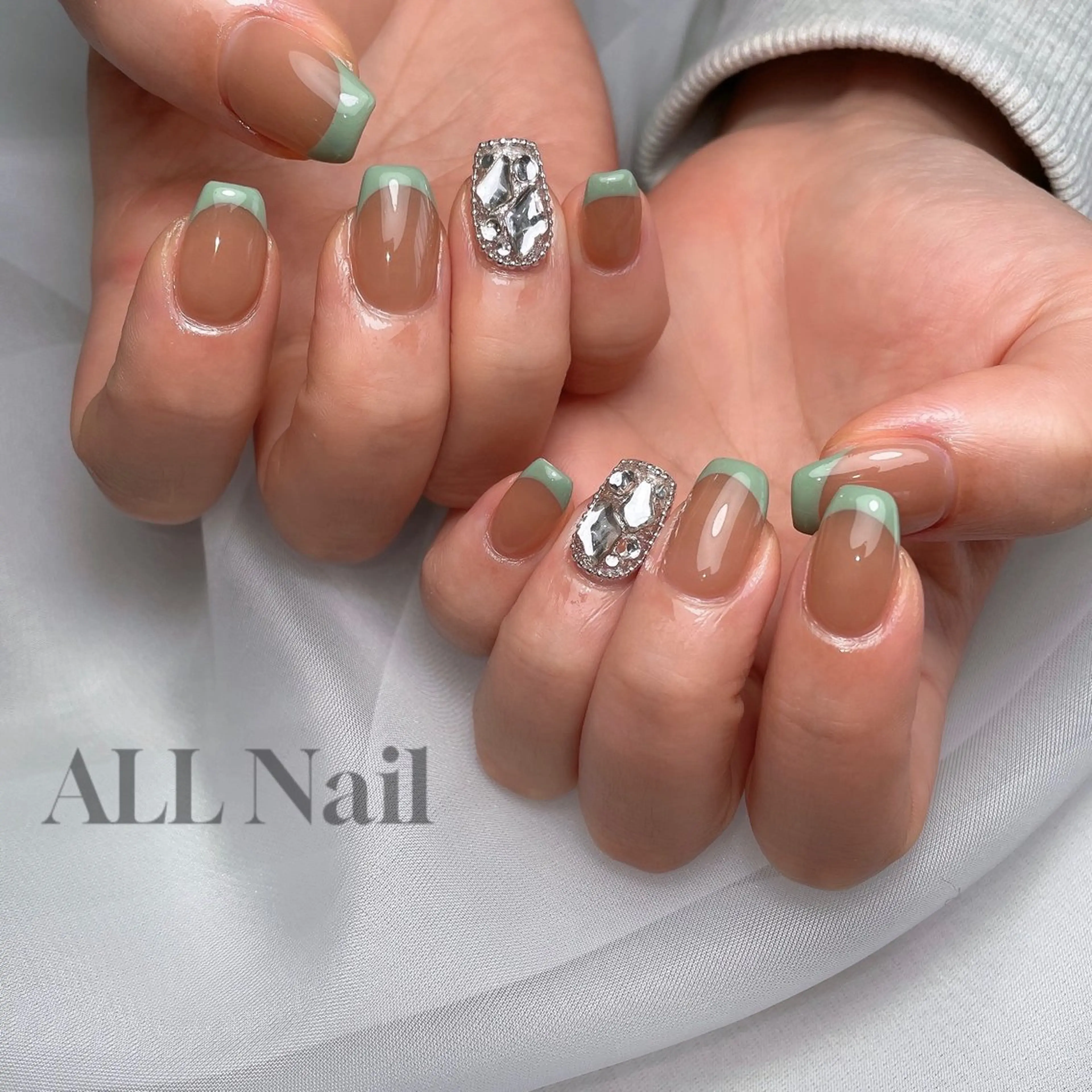 ネイル フレンチネイル 春ネイル ALL Nail &whiteningのその他イメージ