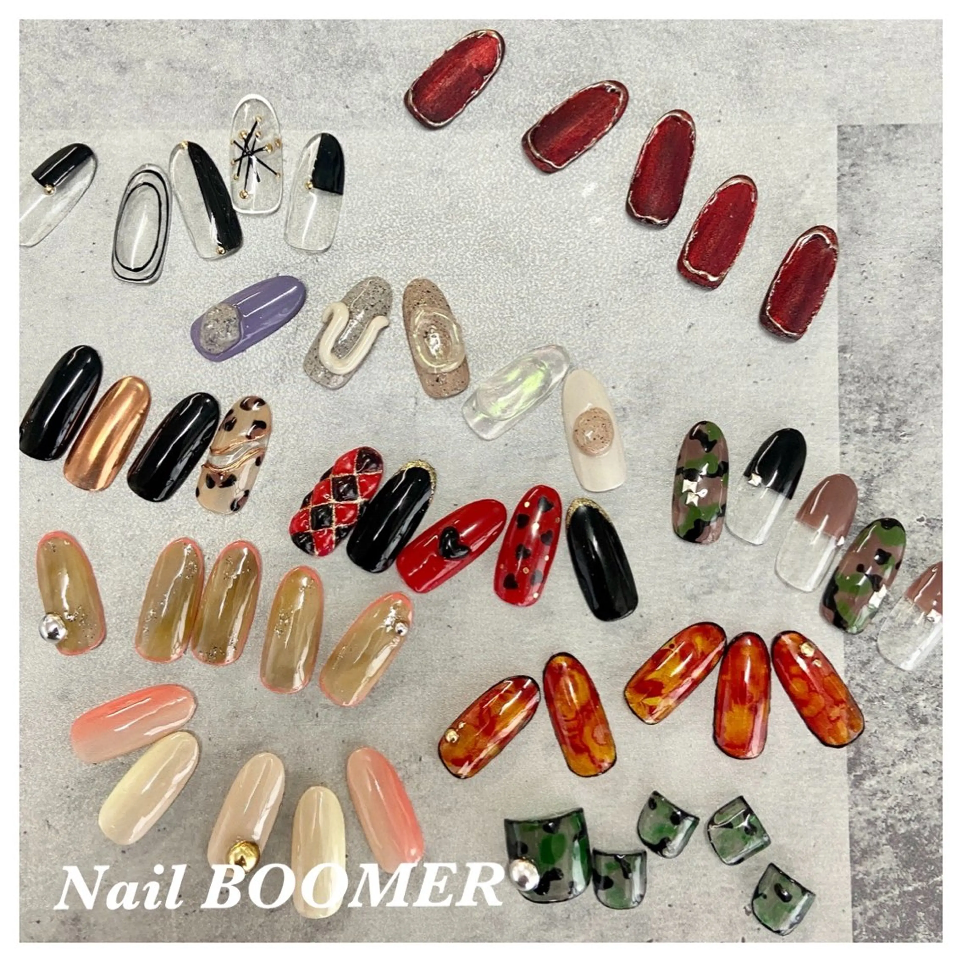 ネイル ネイル ブーマーのネイルデザイン