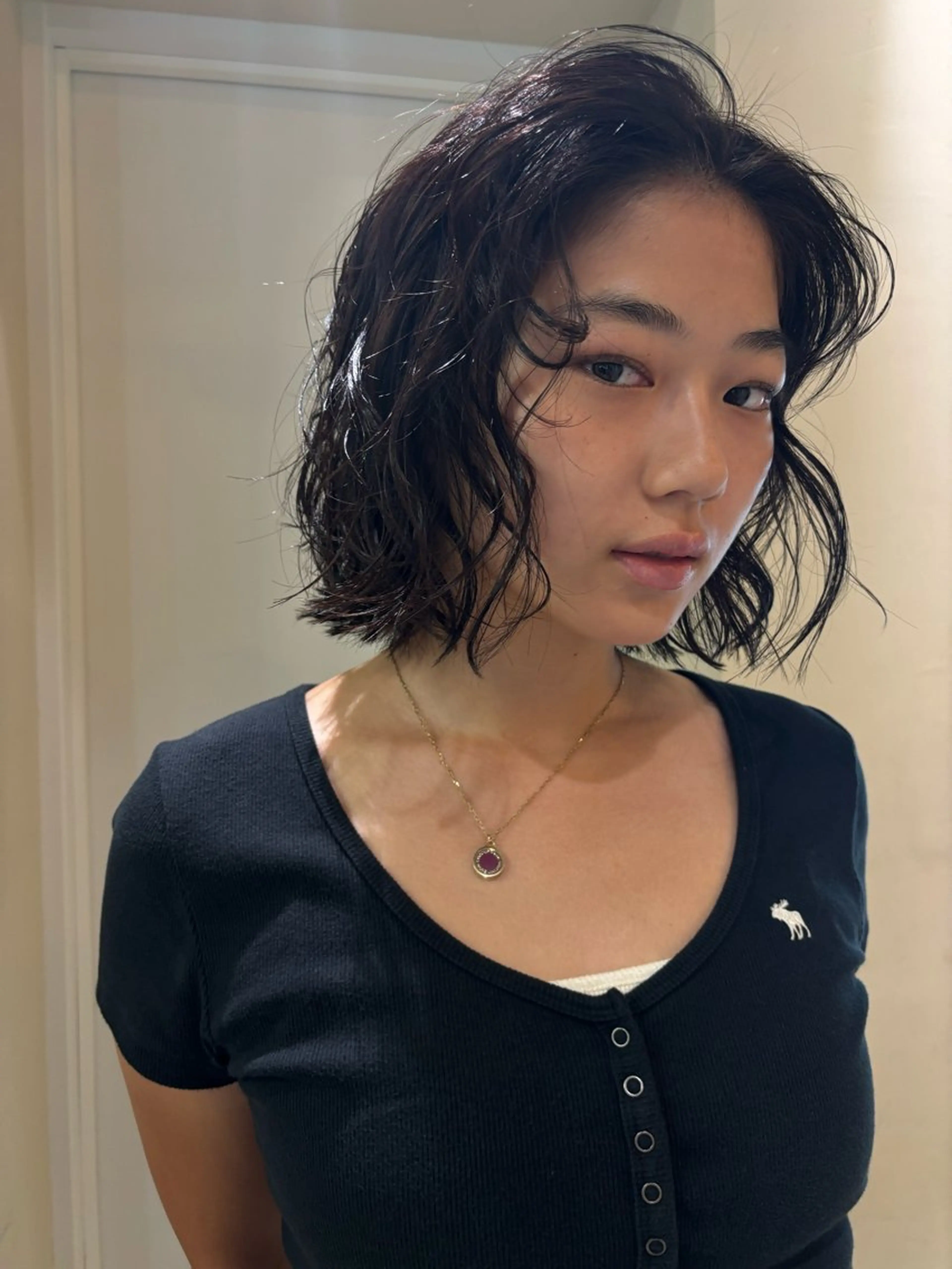 ショート パーマ ヘアアレンジ カット ヘアカラー 縮毛矯正 🐕kato Mizuki🐕のヘアスタイル