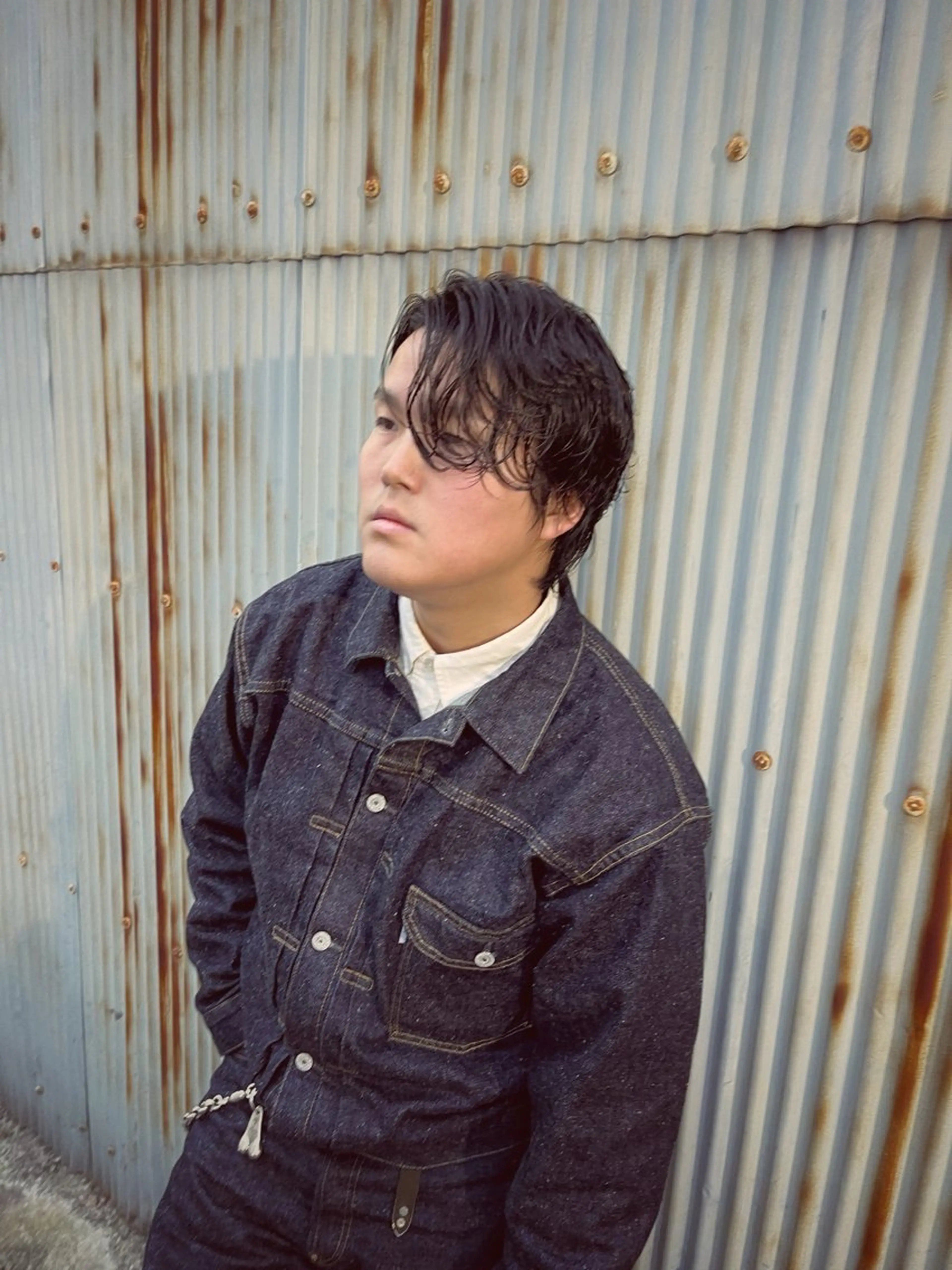 色気パーマとメンズカット✂️の写真