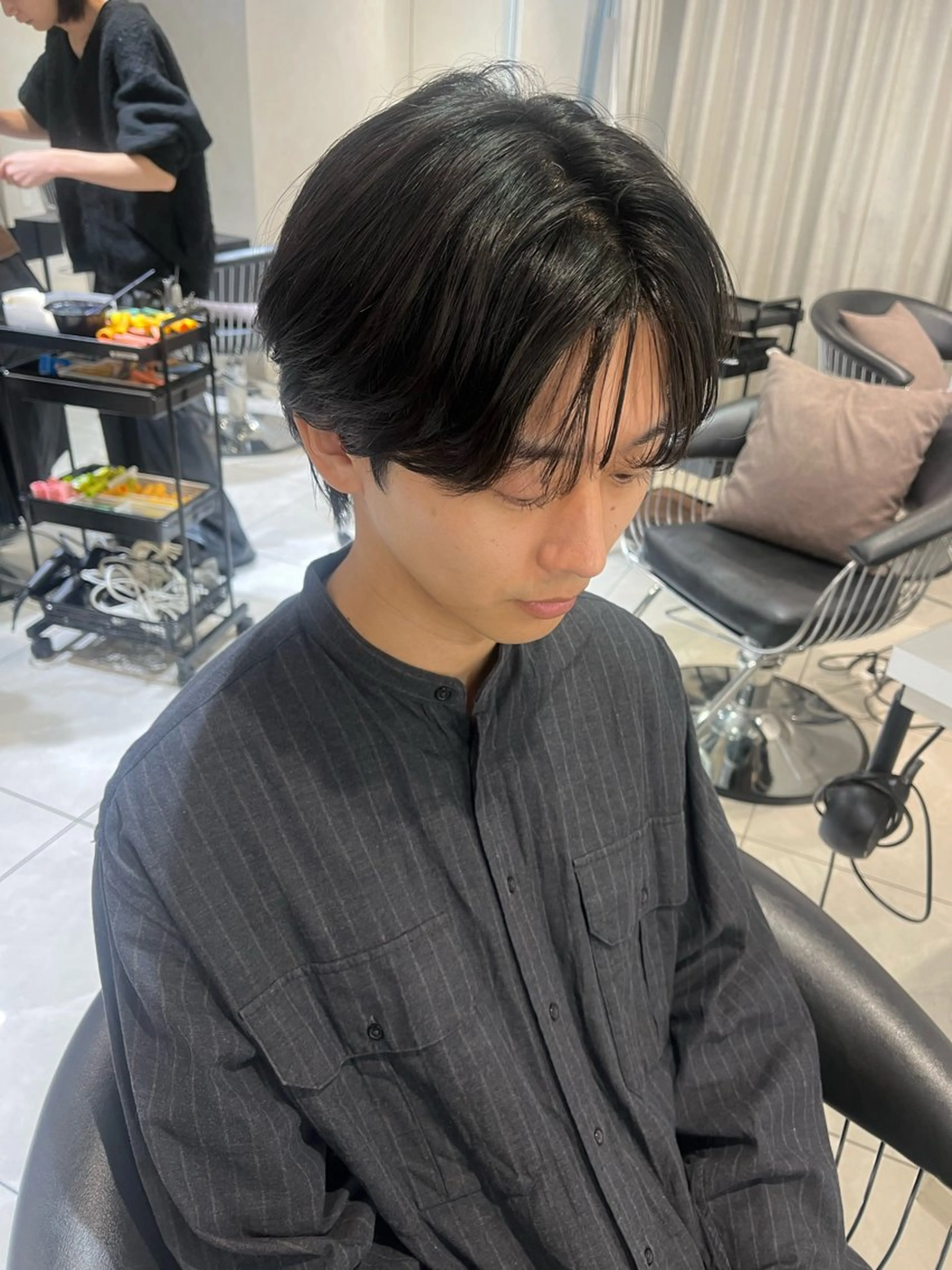 メンズ カット 韓国メンズヘア 🇰🇷wakanaのヘアスタイル