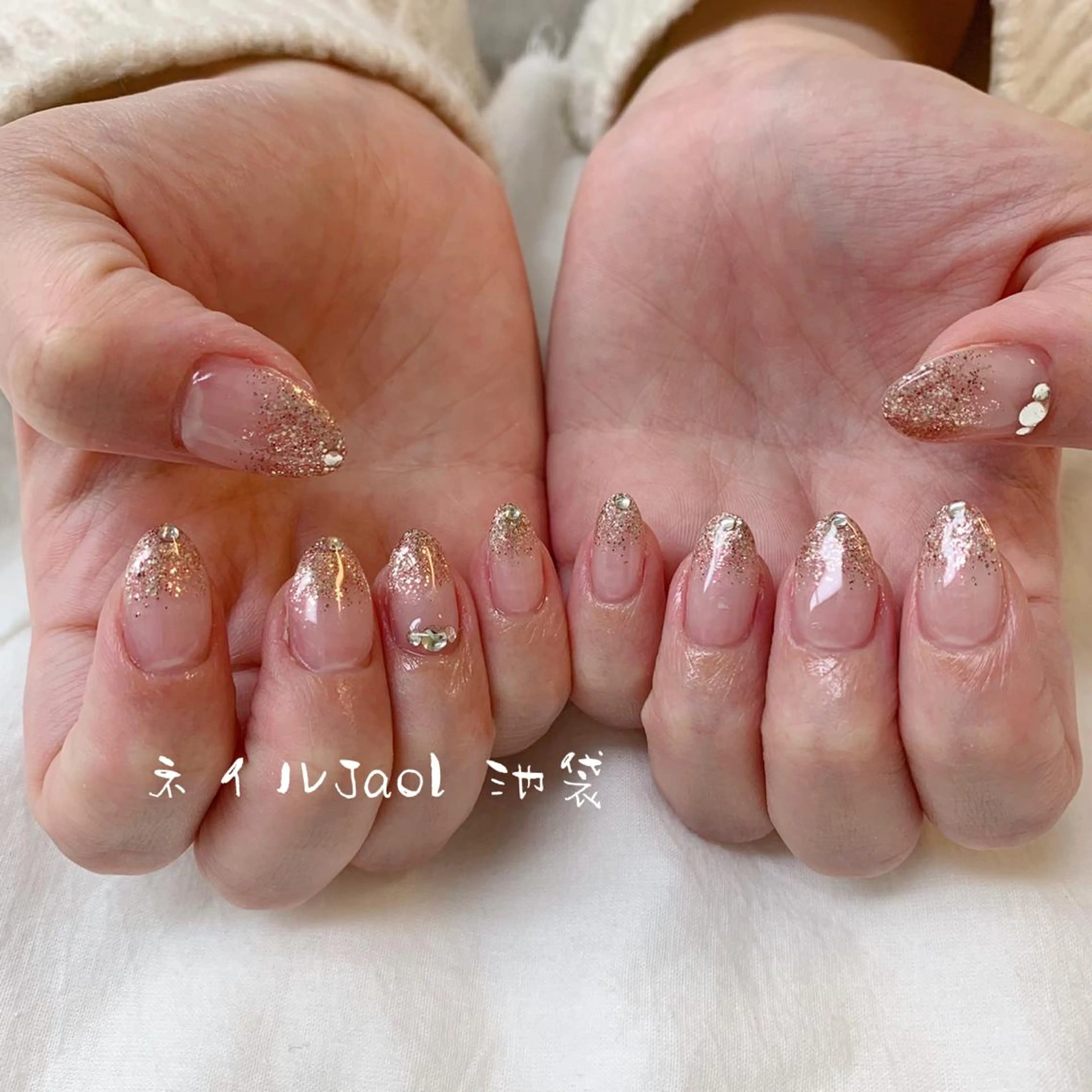 ミディアム nail jaol池袋店所属・ネイルJaol 池袋のネイルデザイン