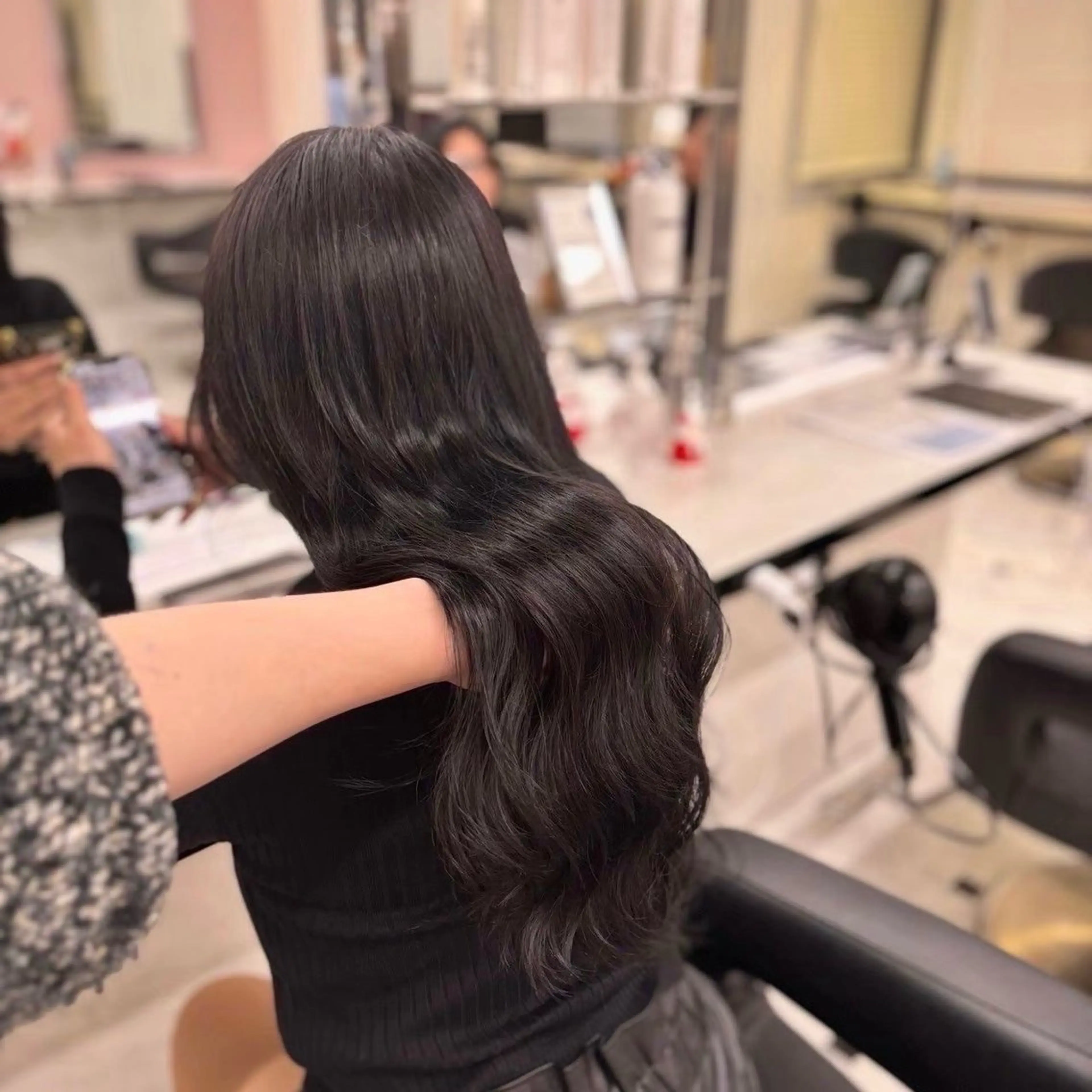トリートメント 夏カラーオレンジ ヘアーひめな🫧のヘアスタイル
