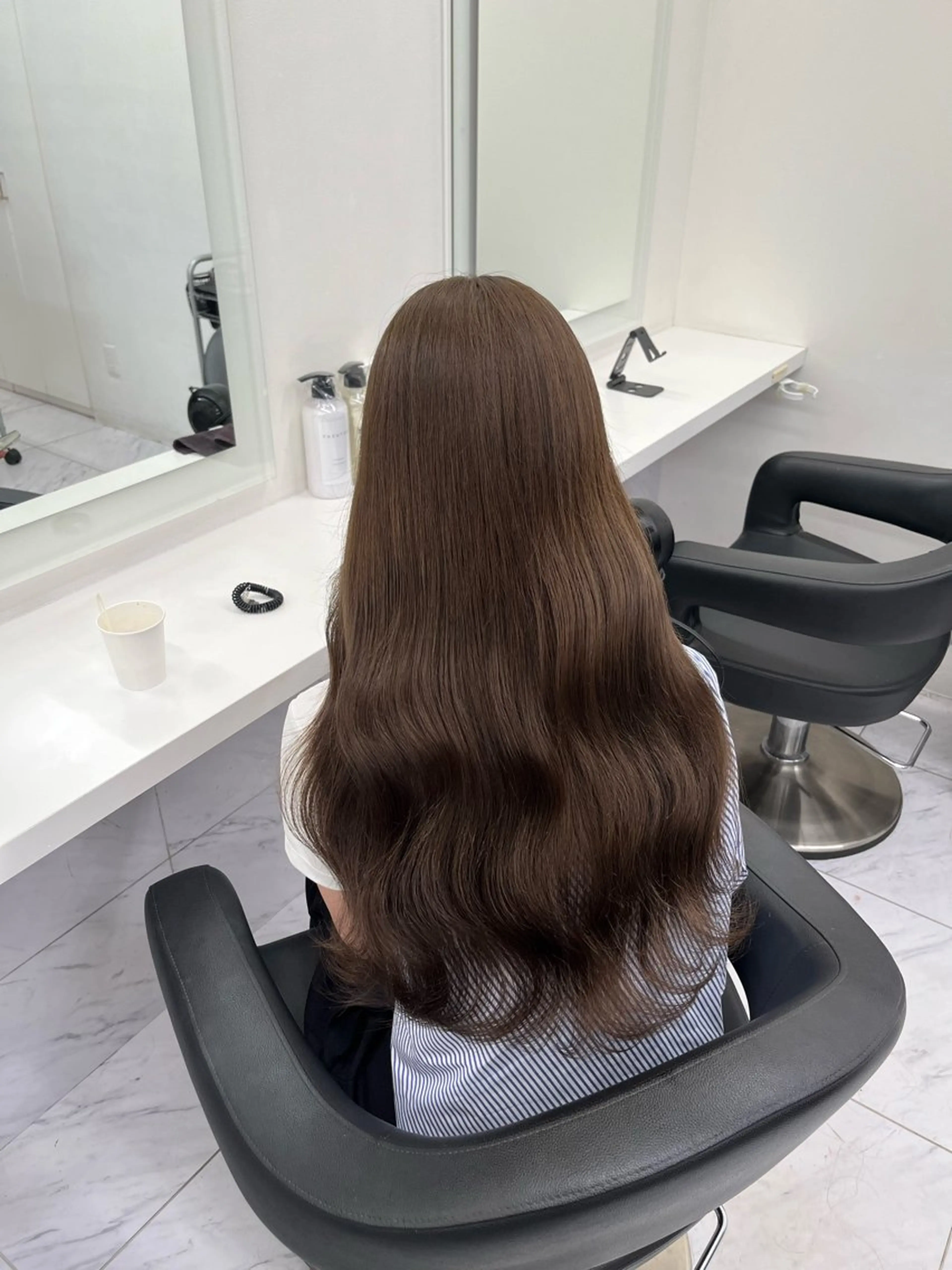 ロング カラー 🎀暖色/ラベンダー /paru🤍のヘアスタイル