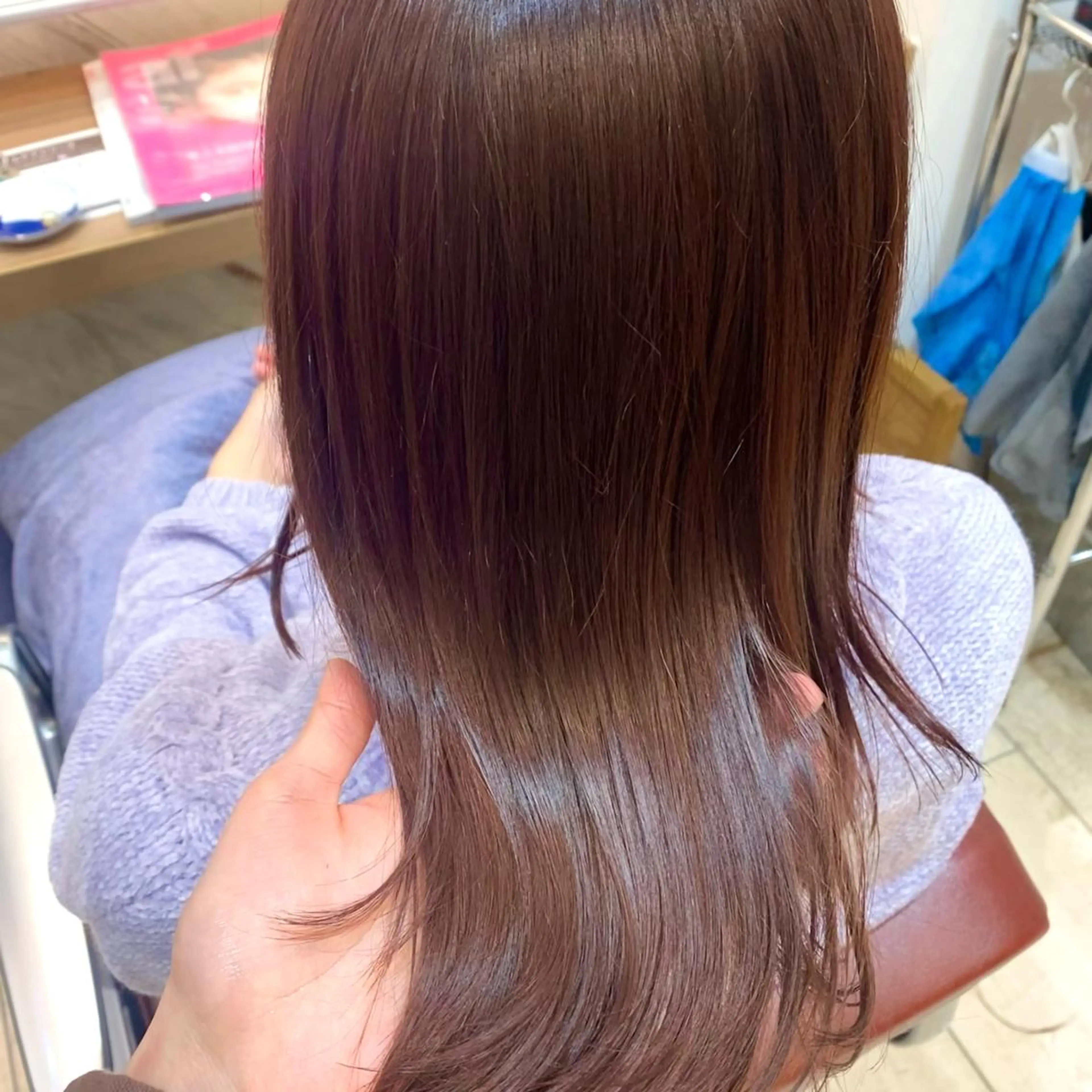 カラー 横浜パーマアレンジ 🌼スズキ　リョウカのヘアスタイル
