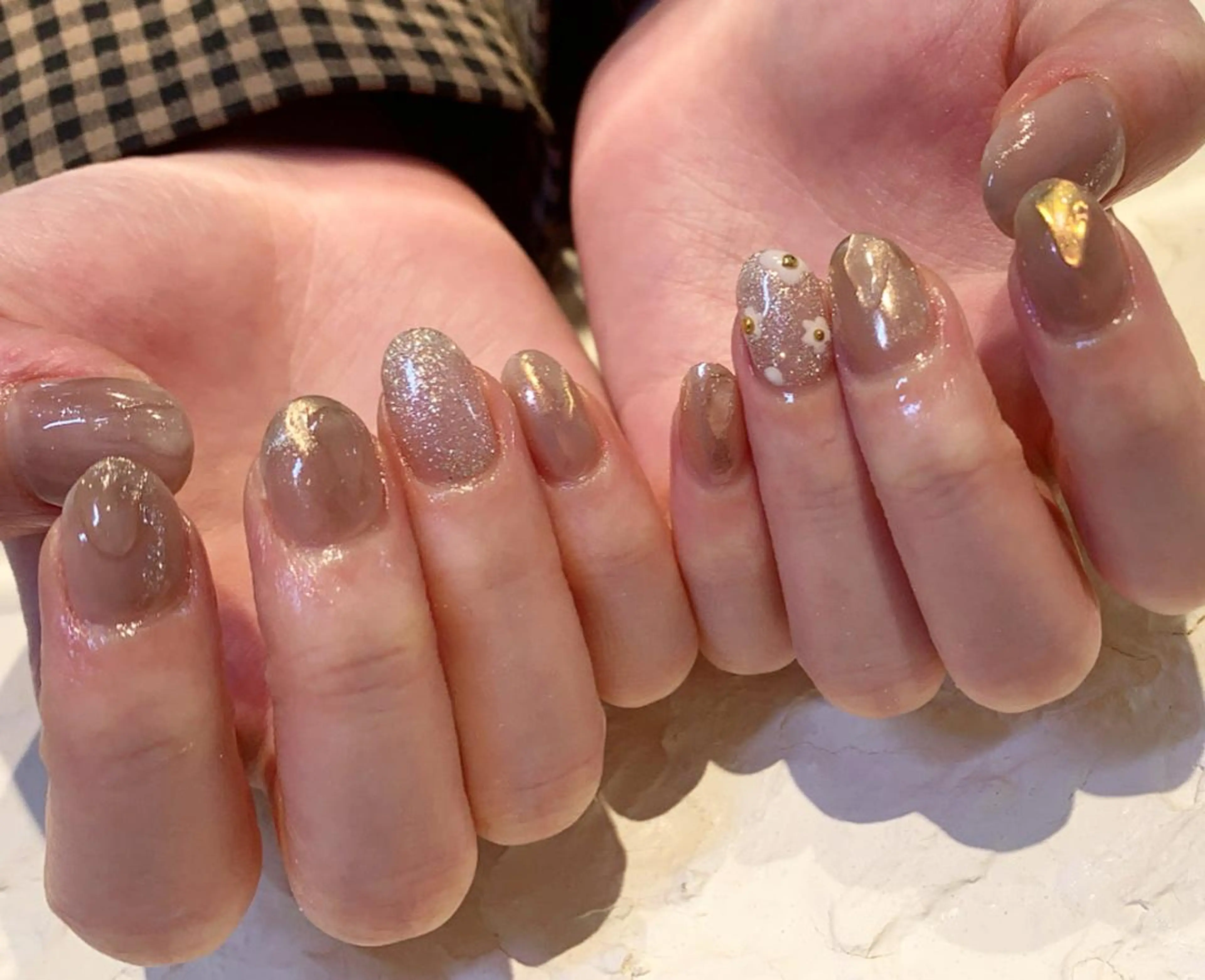 ネイル 冬ネイル nail＊ runa🌻のネイルデザイン