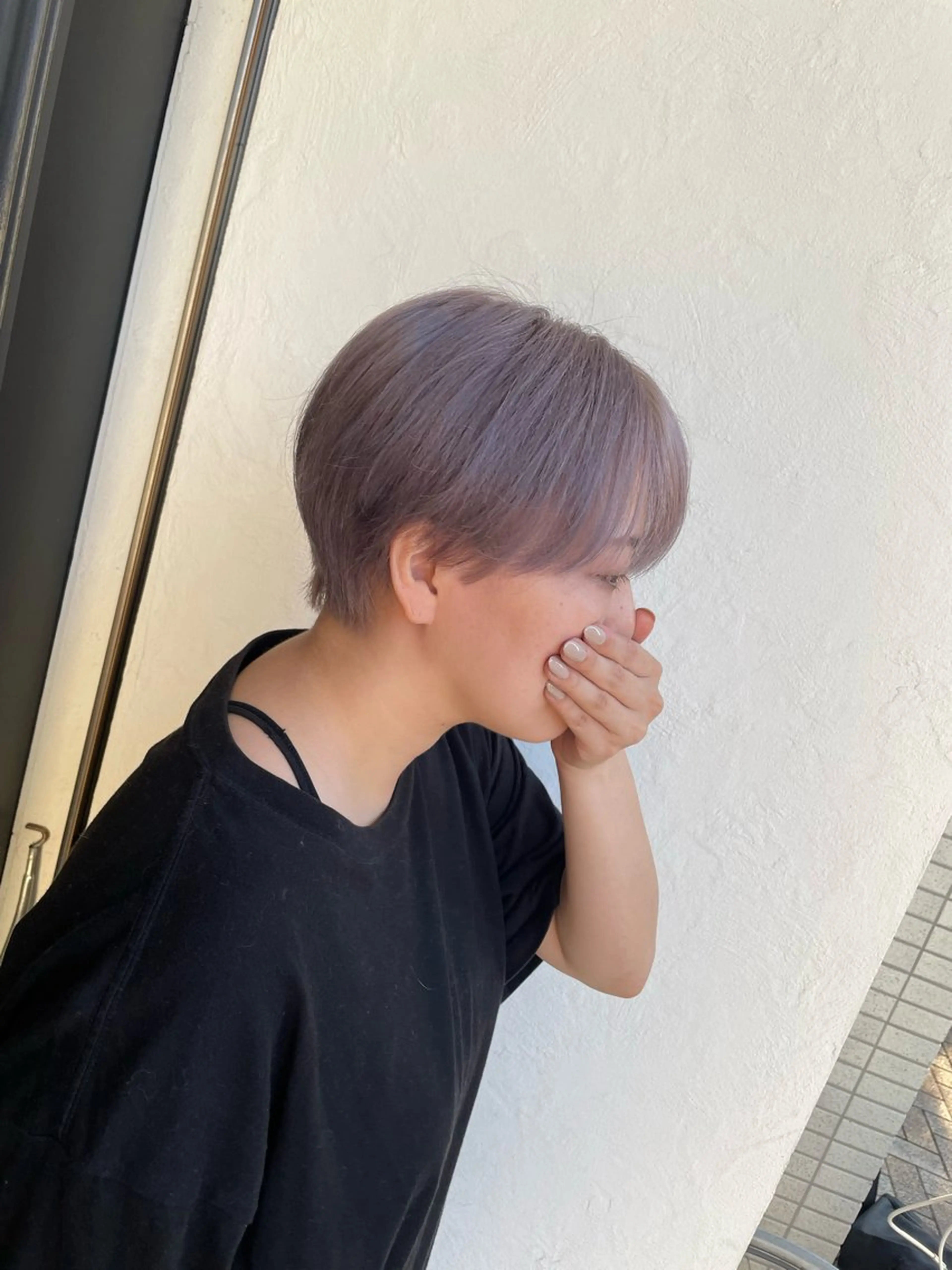 ショート 亀川蓮 Agu hairのヘアスタイル