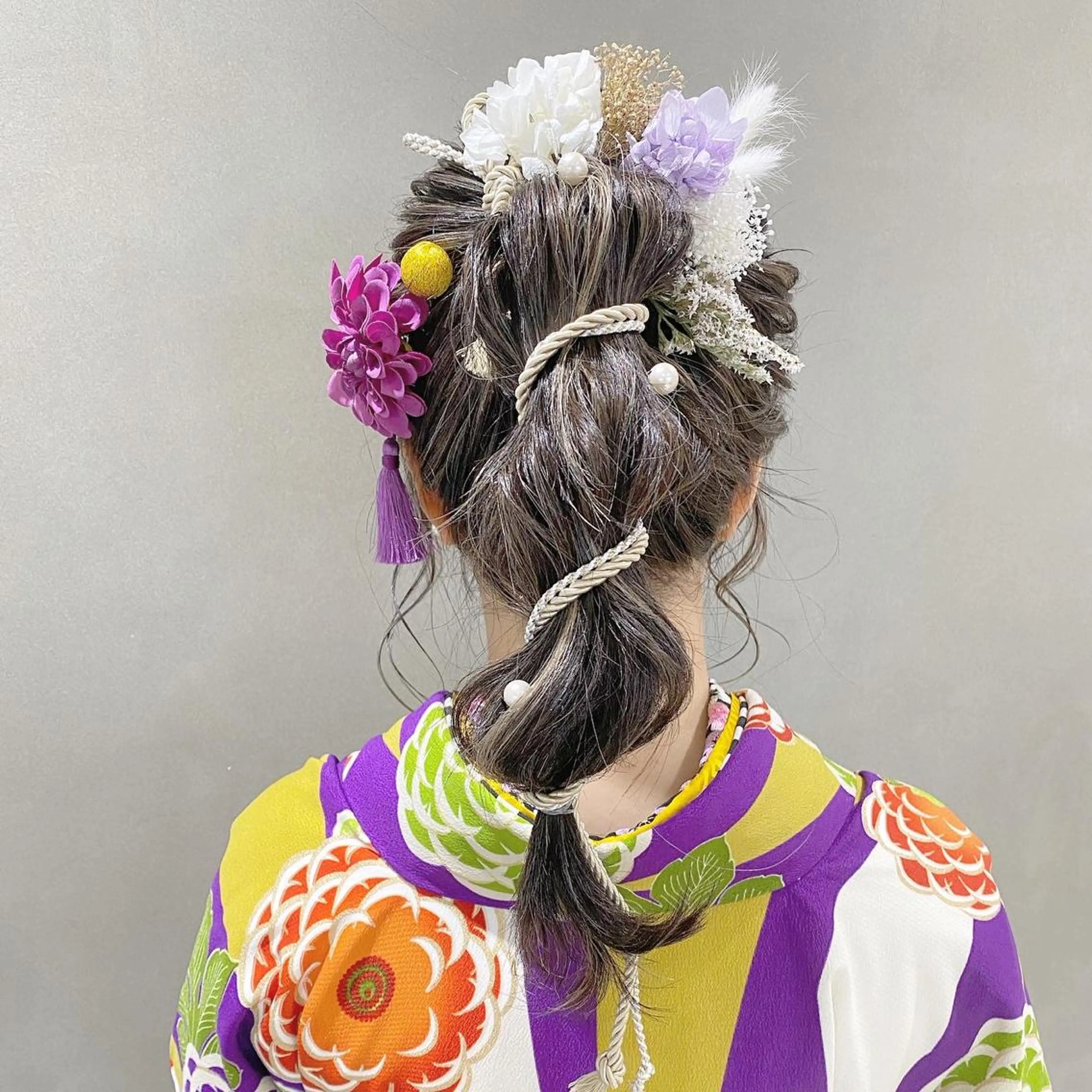 ミディアム ヘアアレンジ Elle✂︎ Riinaのヘアスタイル