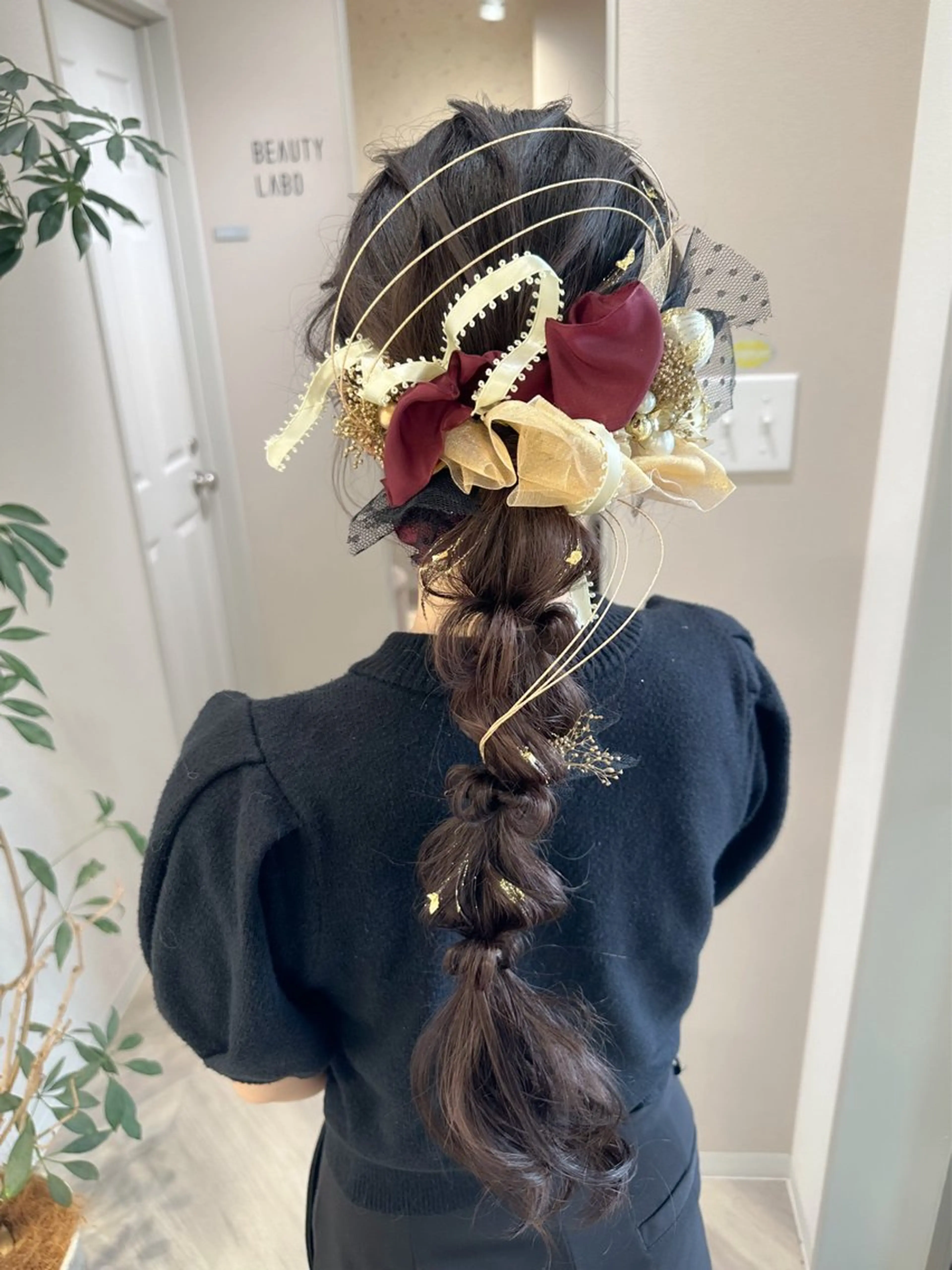 ロング ヘアアレンジ 成人式 autre所属・大久保 ひでなりのヘアスタイル