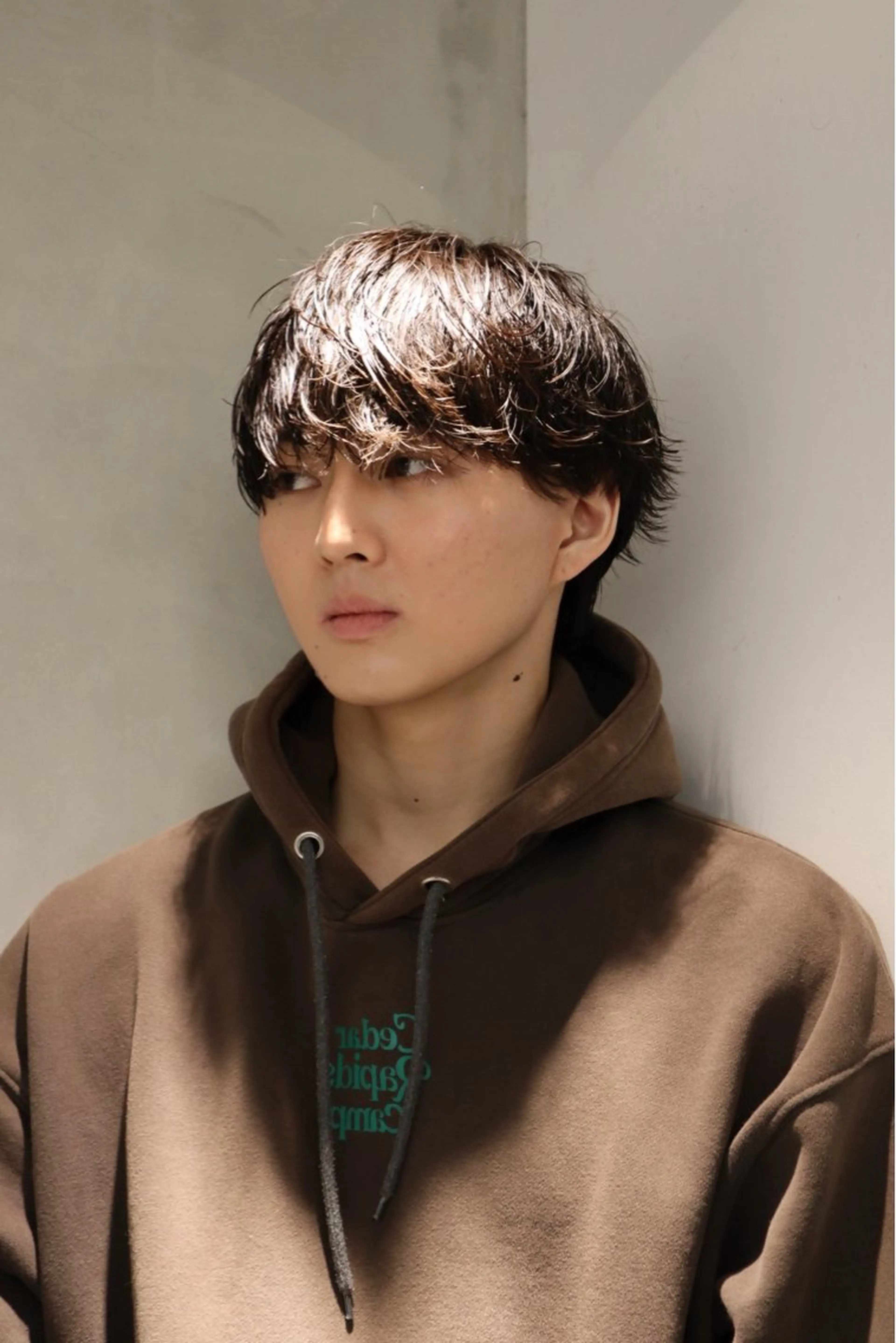 ショート パーマ メンズ カット パーマ ヘッドスパ ヘアセット メンズ特化   西野 晴紀のヘアスタイル