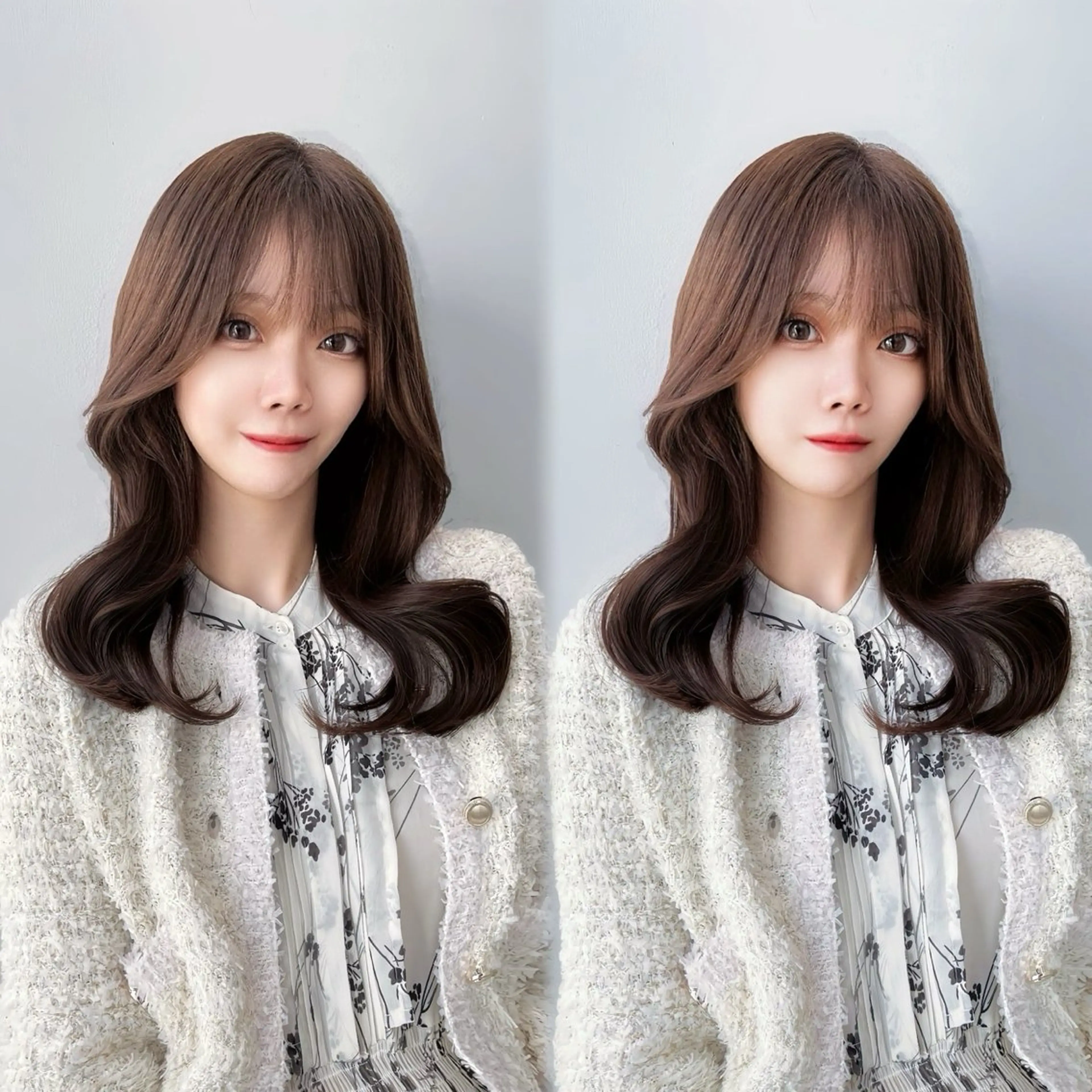 ミディアム カラー ヘアアレンジ 韓国レイヤー/ボブ 髪質改善/TAKAのヘアスタイル