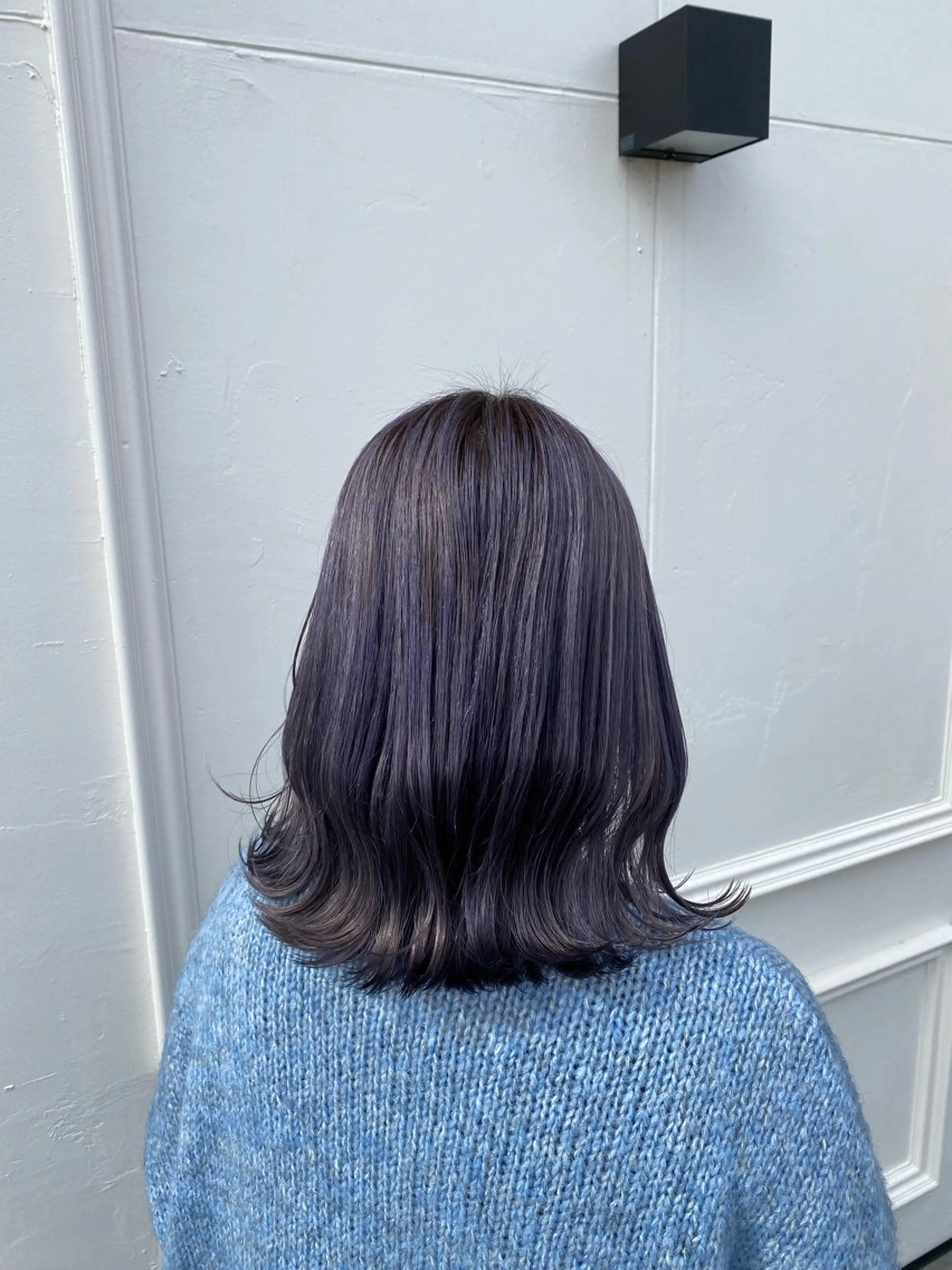 ミディアム カラー yate'/ Wカラー/小出捷也のヘアスタイル