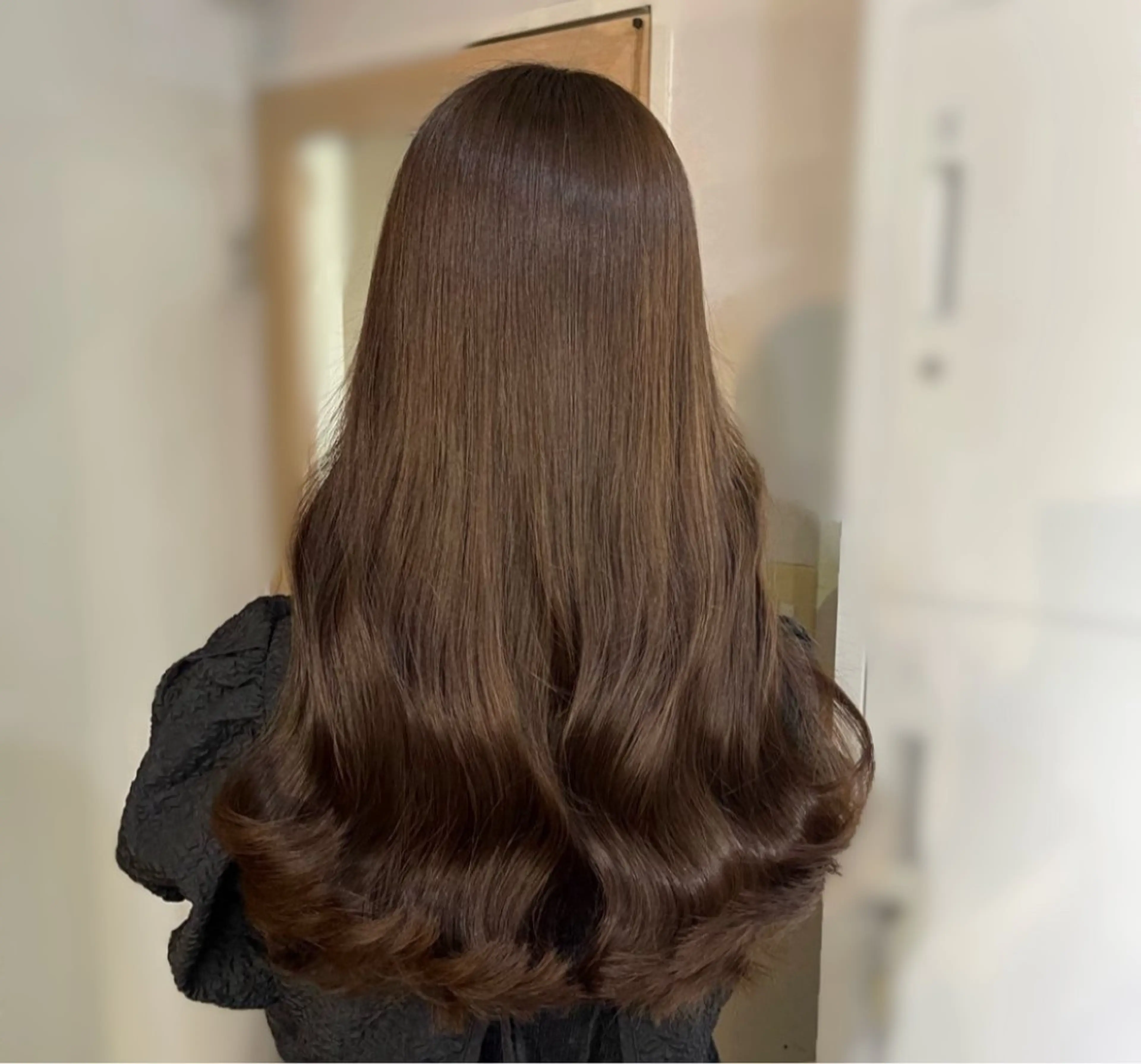 ロング ヘアカラー トリートメント オオニシ オト🐹のヘアスタイル